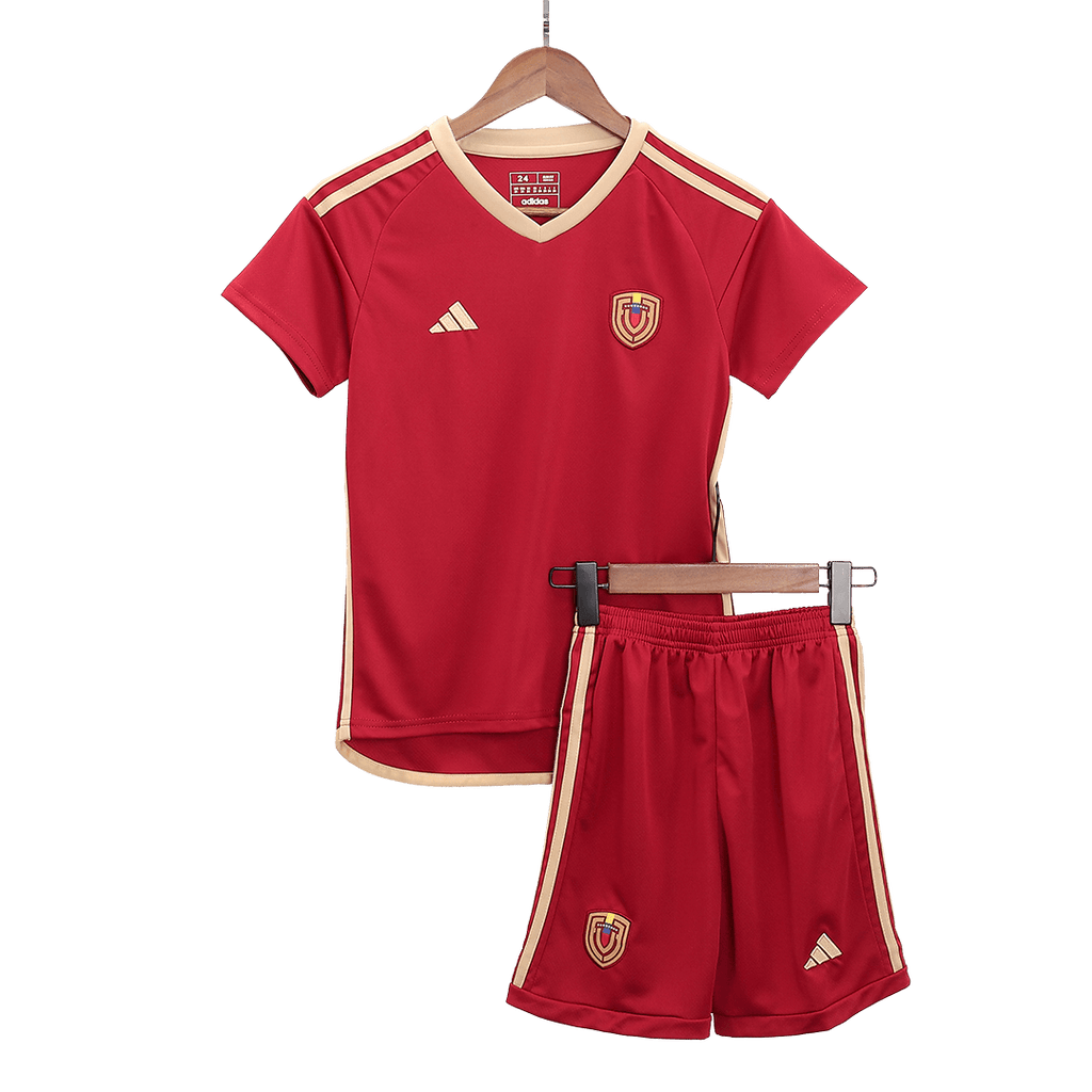 Kid's Venezuela Home Jersey+Shorts Copa America 2024