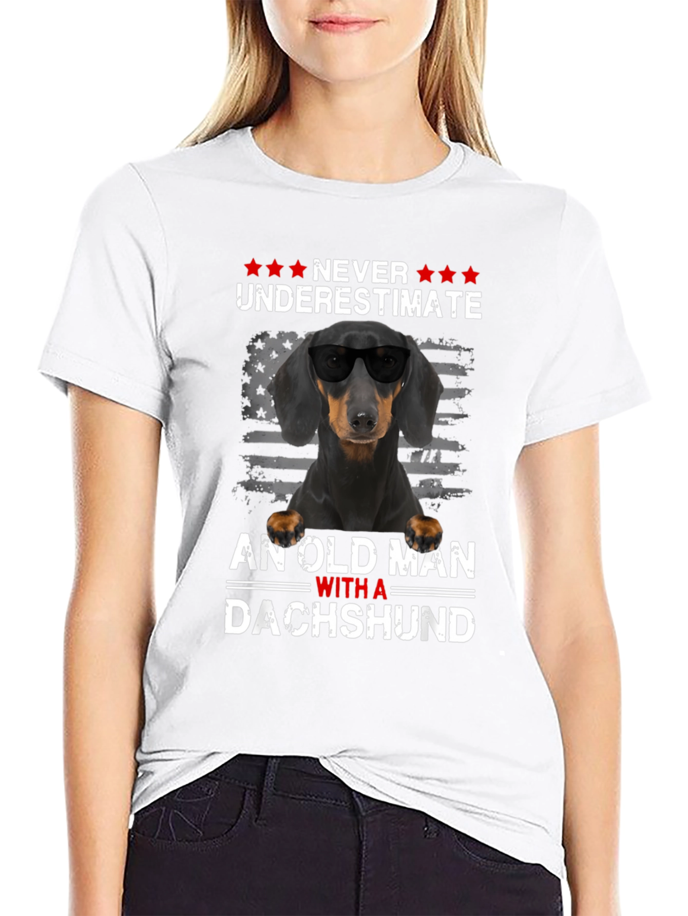 Dachshund Old Man T-Shirt