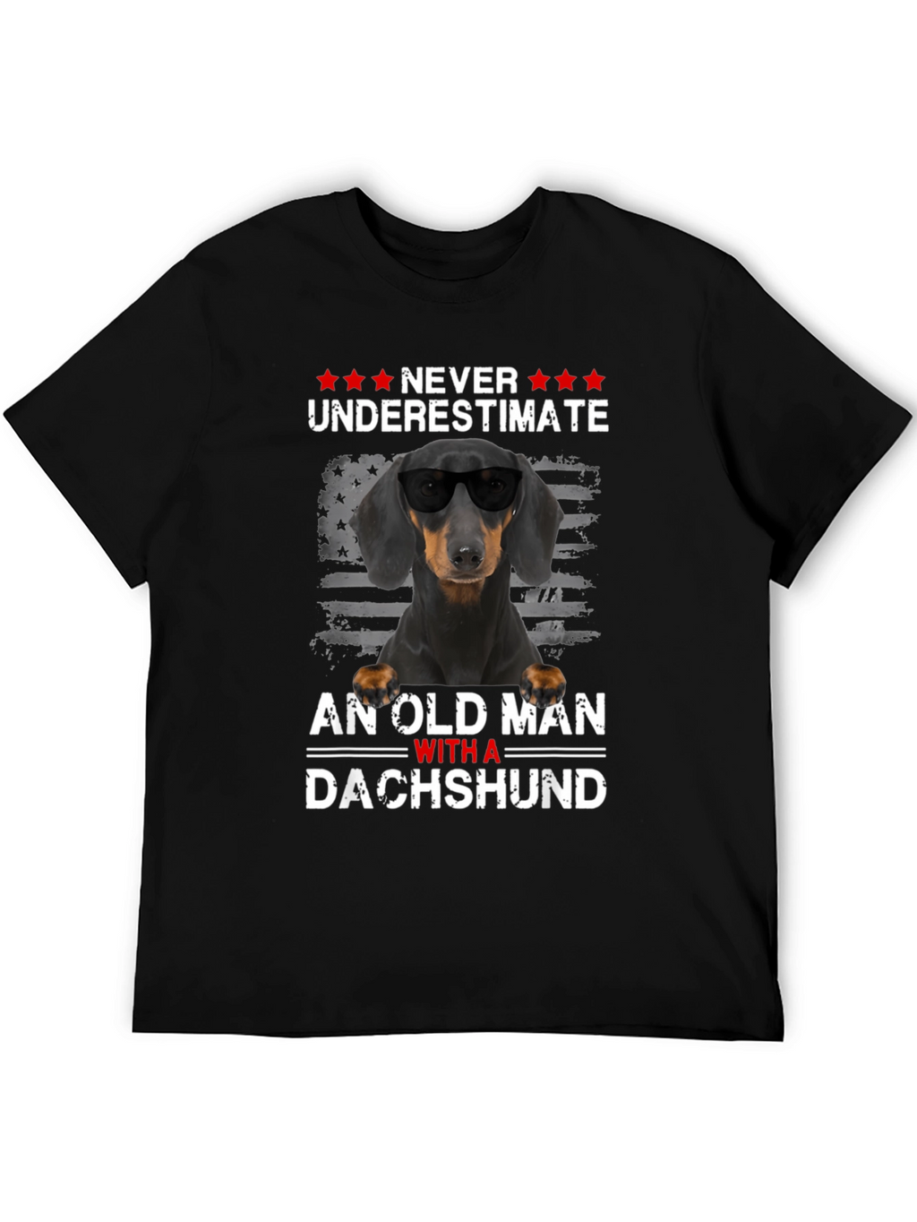 Dachshund Old Man T-Shirt