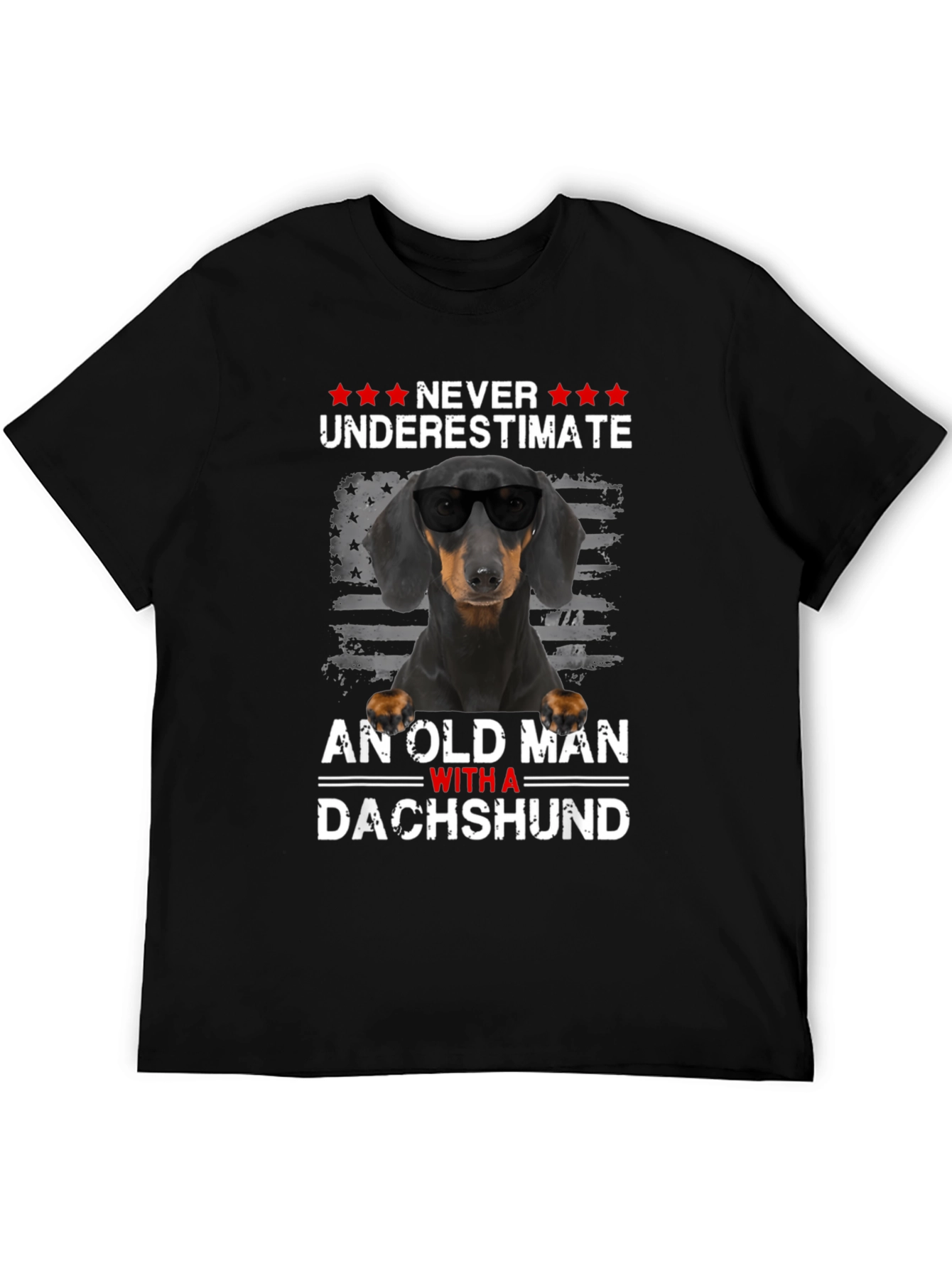 Dachshund Old Man T-Shirt