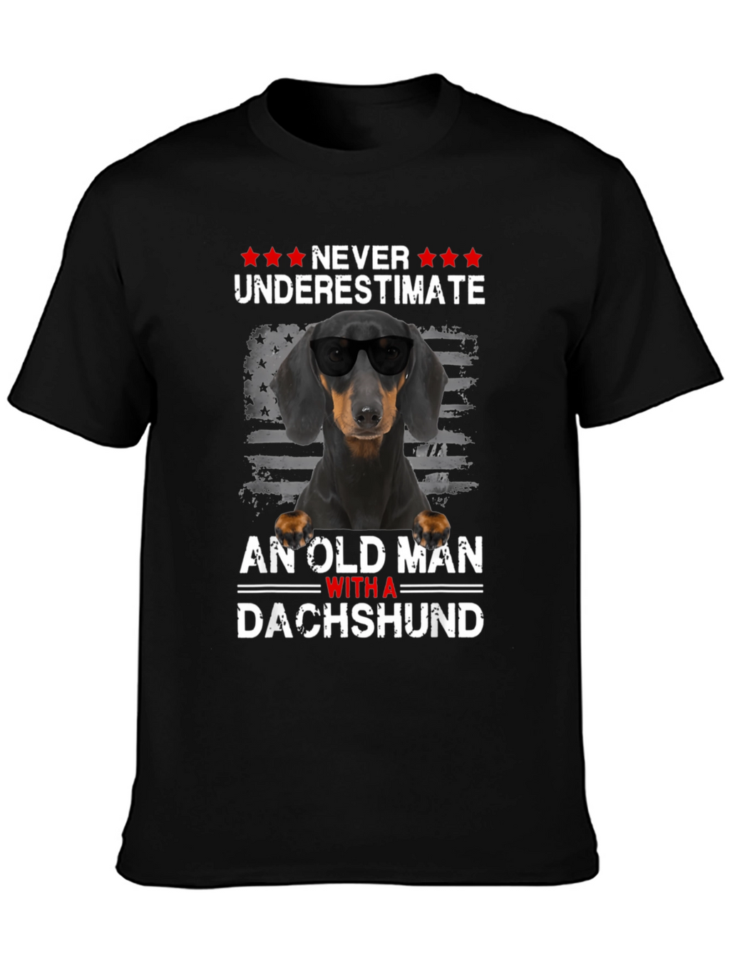 Dachshund Old Man T-Shirt