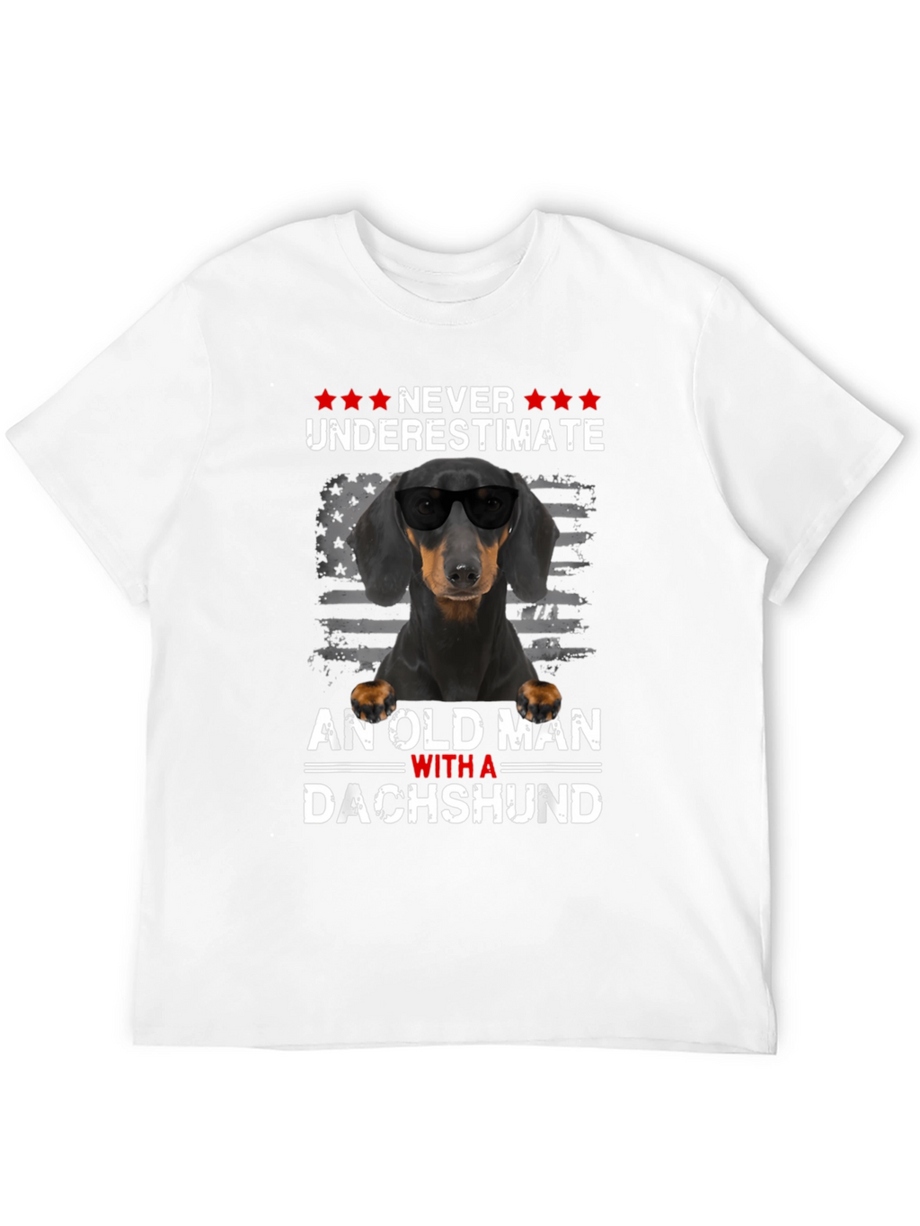 Dachshund Old Man T-Shirt