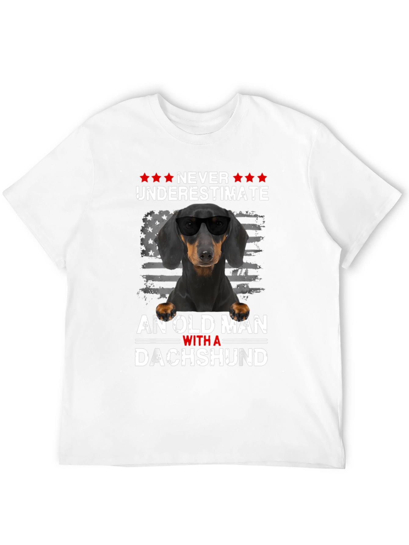 Dachshund Old Man T-Shirt