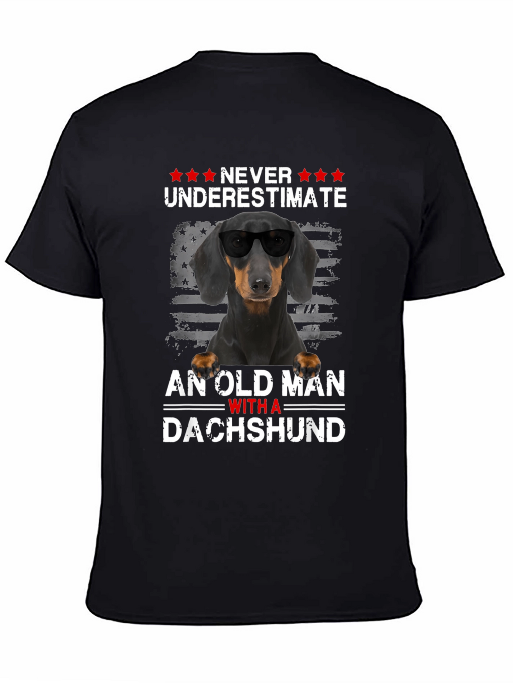 Dachshund Old Man T-Shirt