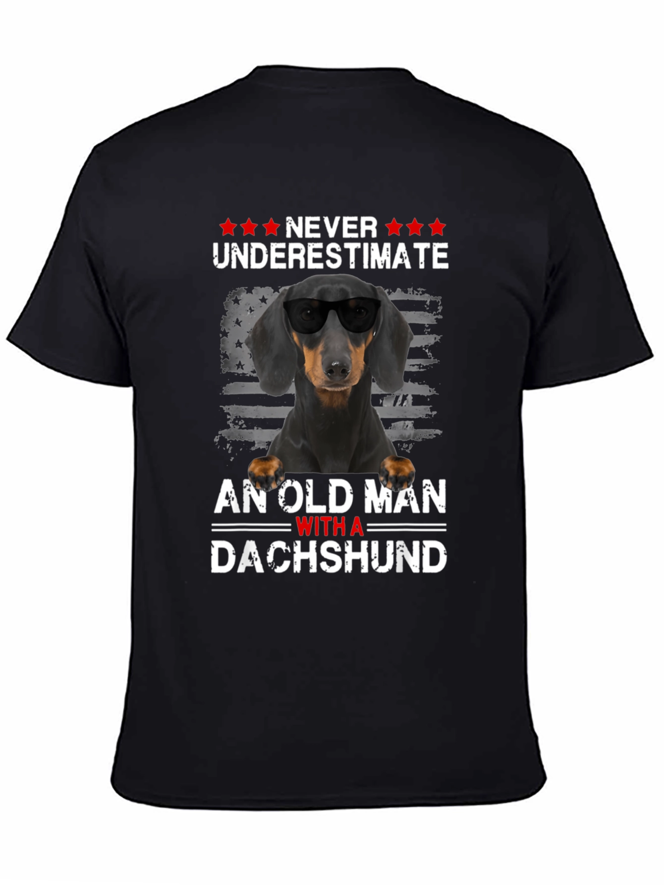 Dachshund Old Man T-Shirt