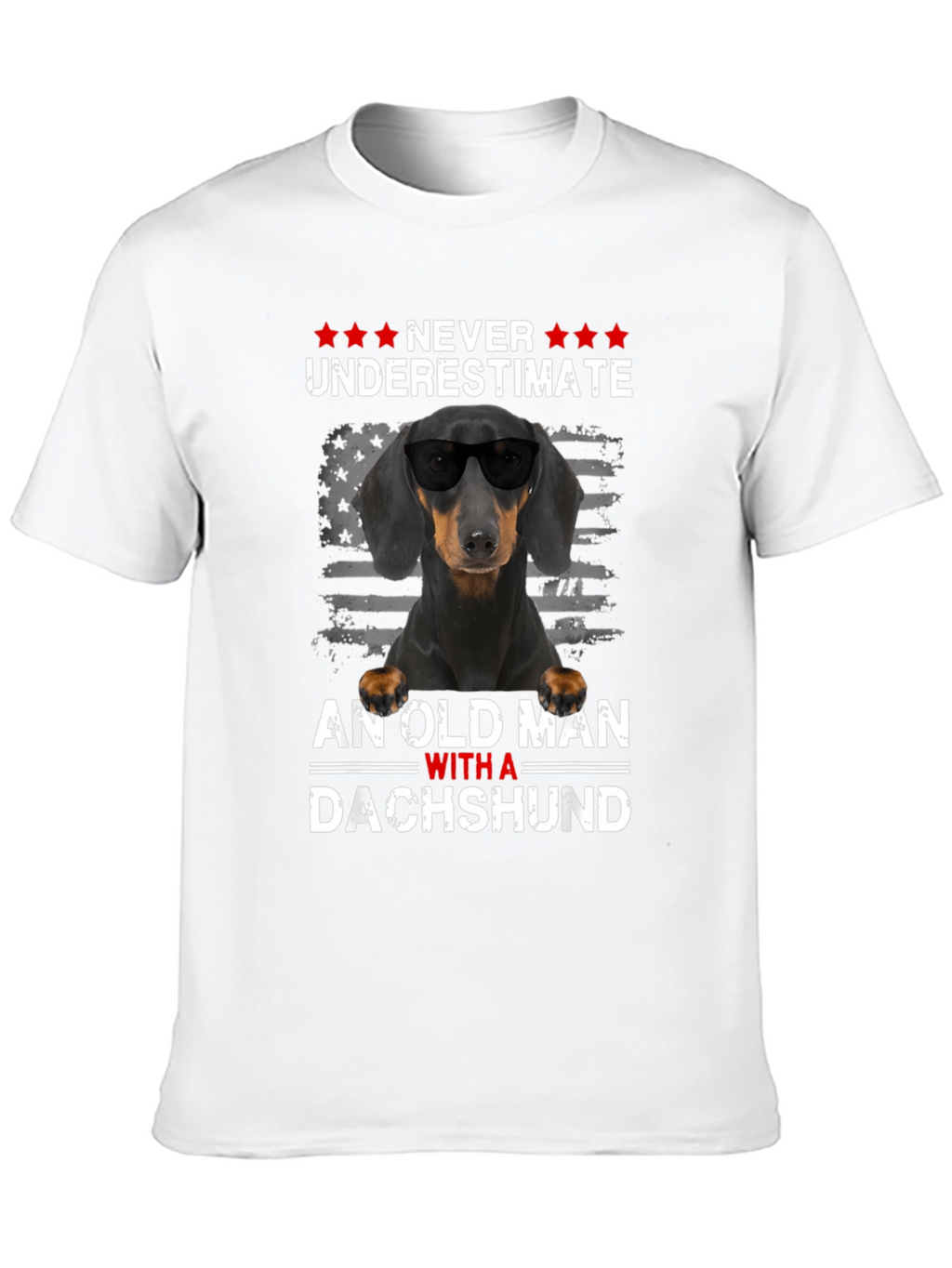 Dachshund Old Man T-Shirt