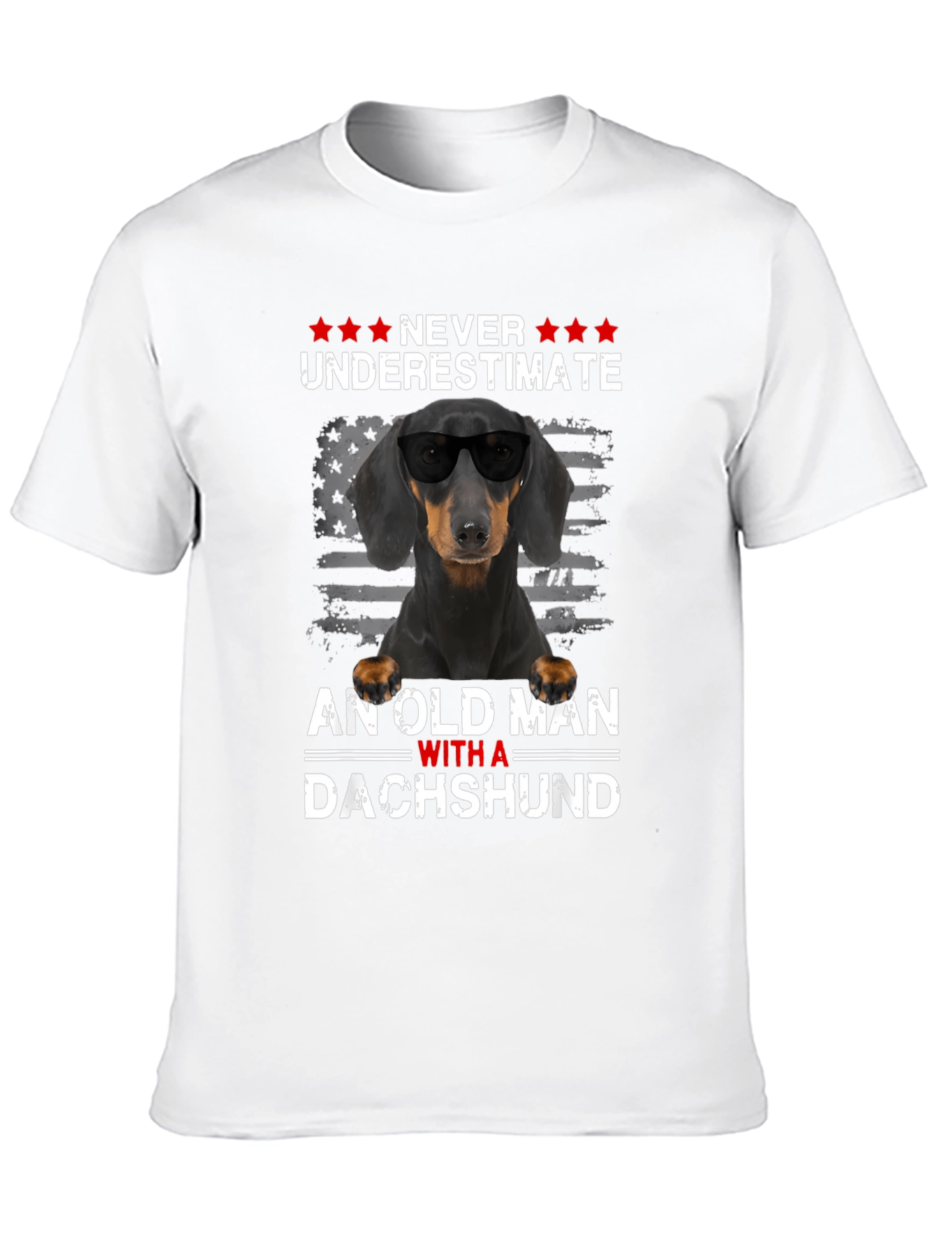 Dachshund Old Man T-Shirt