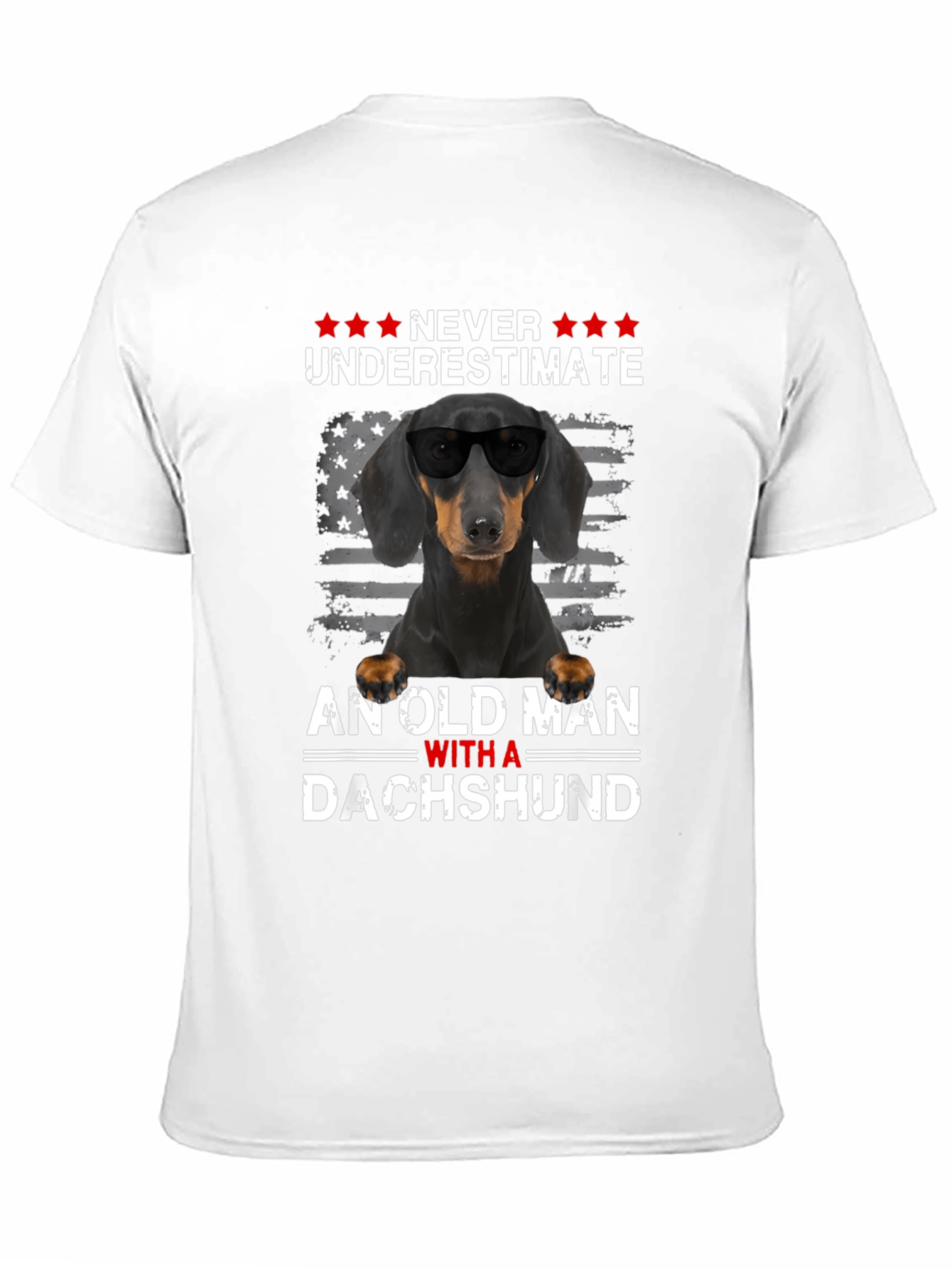Dachshund Old Man T-Shirt