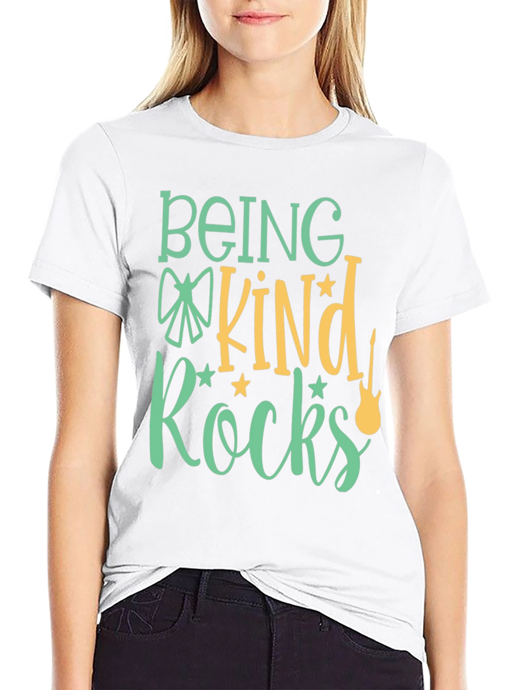 Being Kind Rocks T-Shirt: Positive Vibes!
