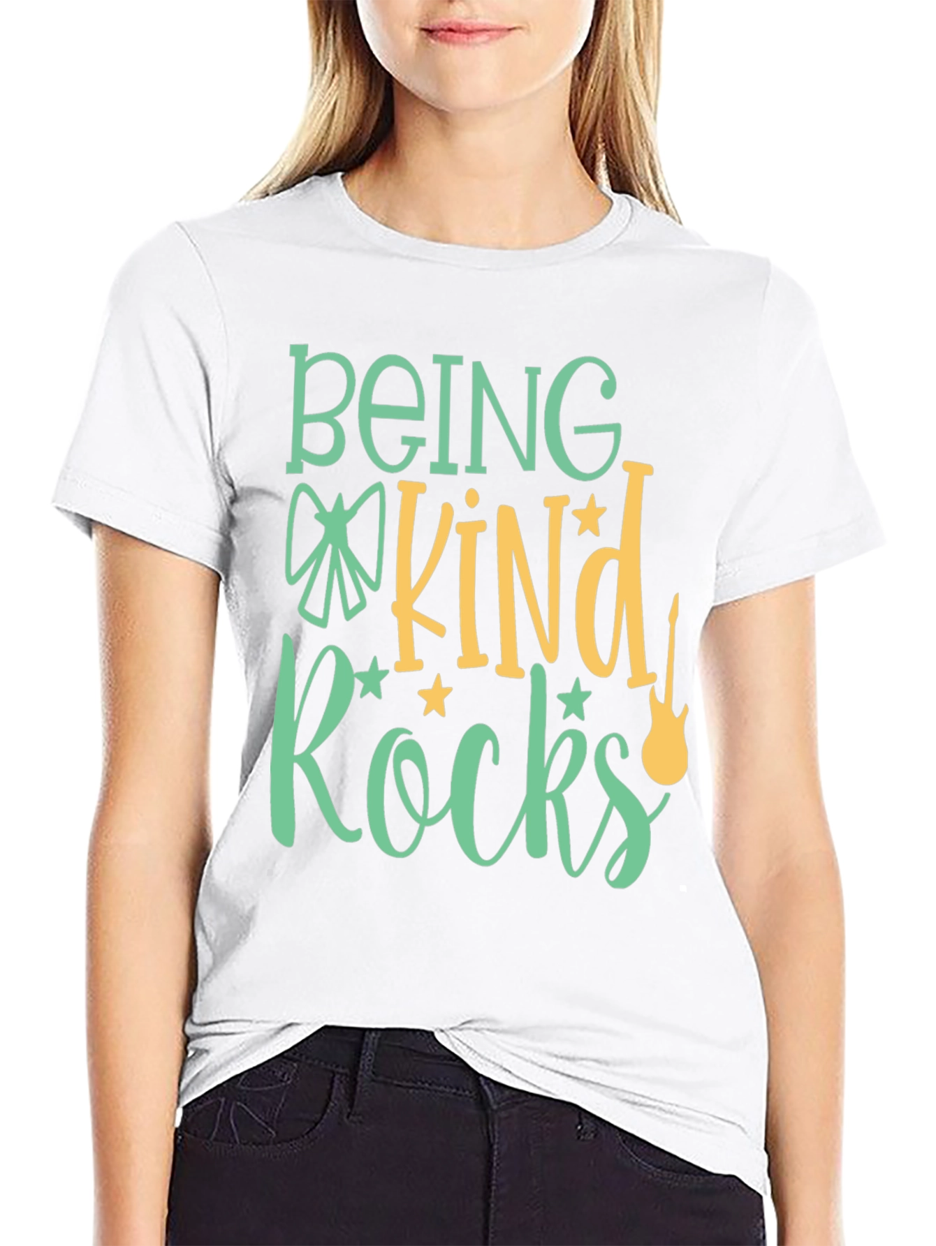 Being Kind Rocks T-Shirt: Positive Vibes!