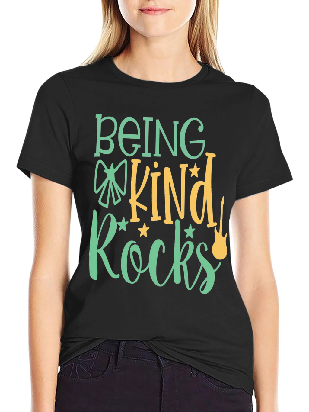 Being Kind Rocks T-Shirt: Positive Vibes!