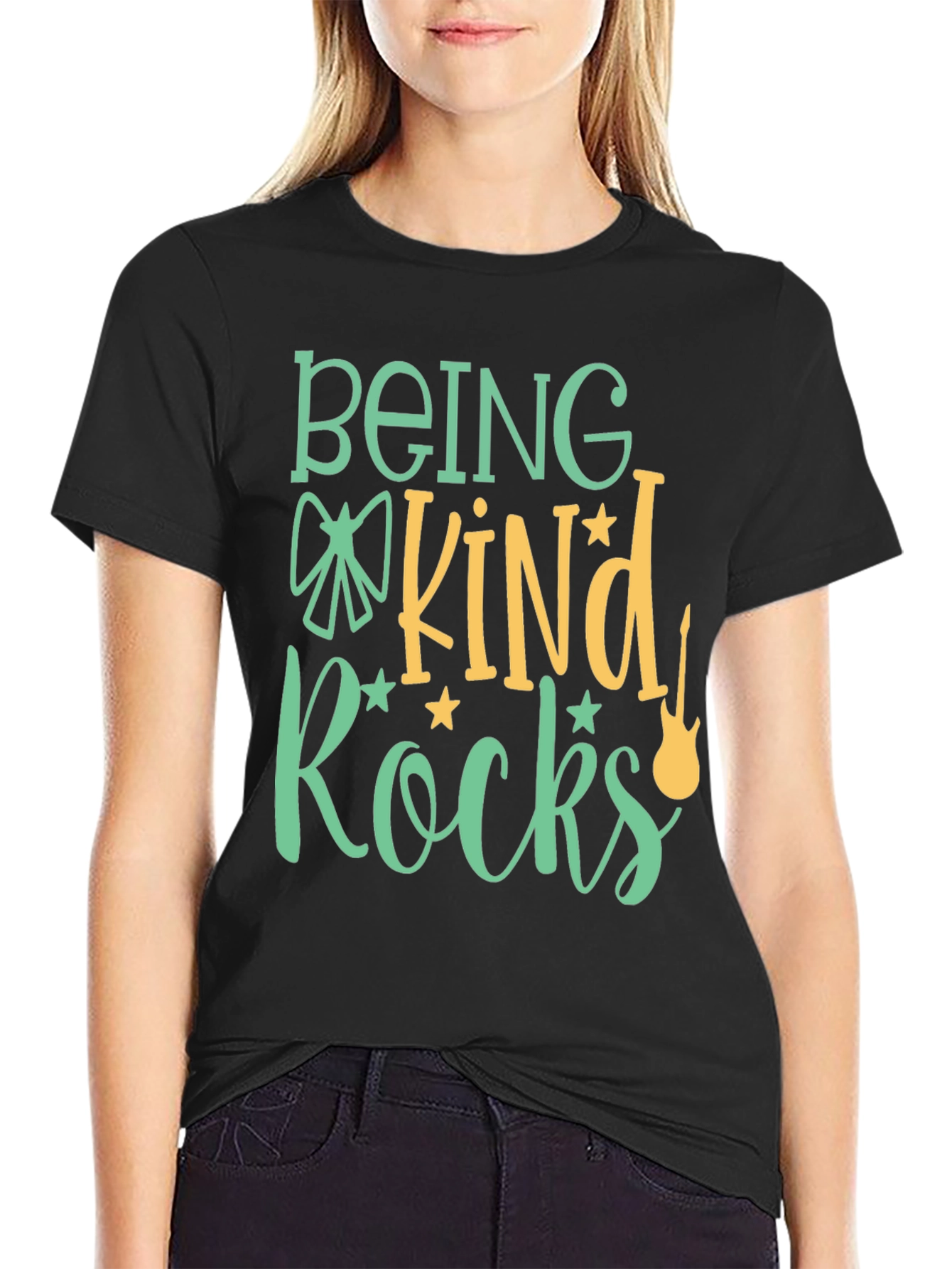 Being Kind Rocks T-Shirt: Positive Vibes!