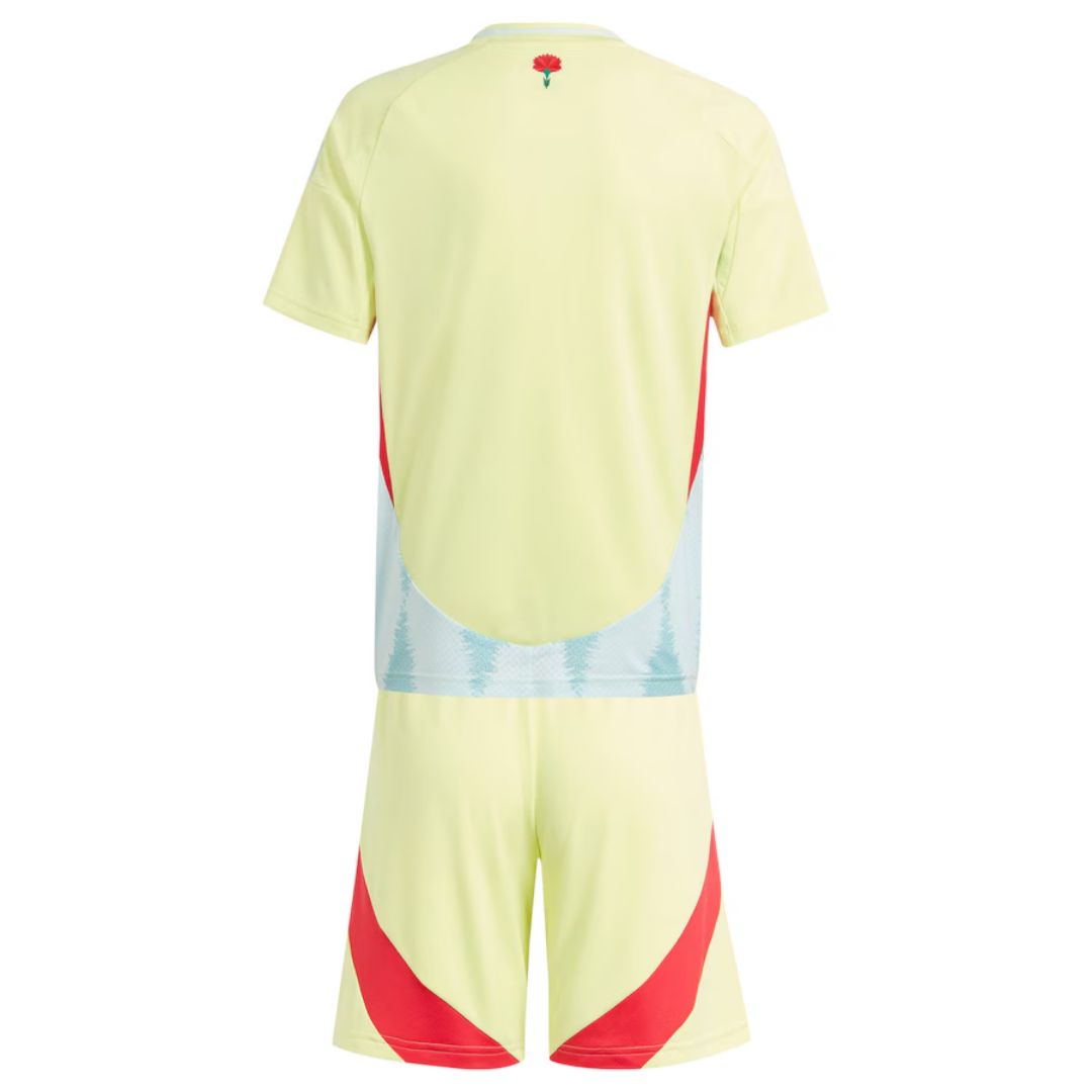 Kid's Spain Away Jersey+Shorts EURO 2024