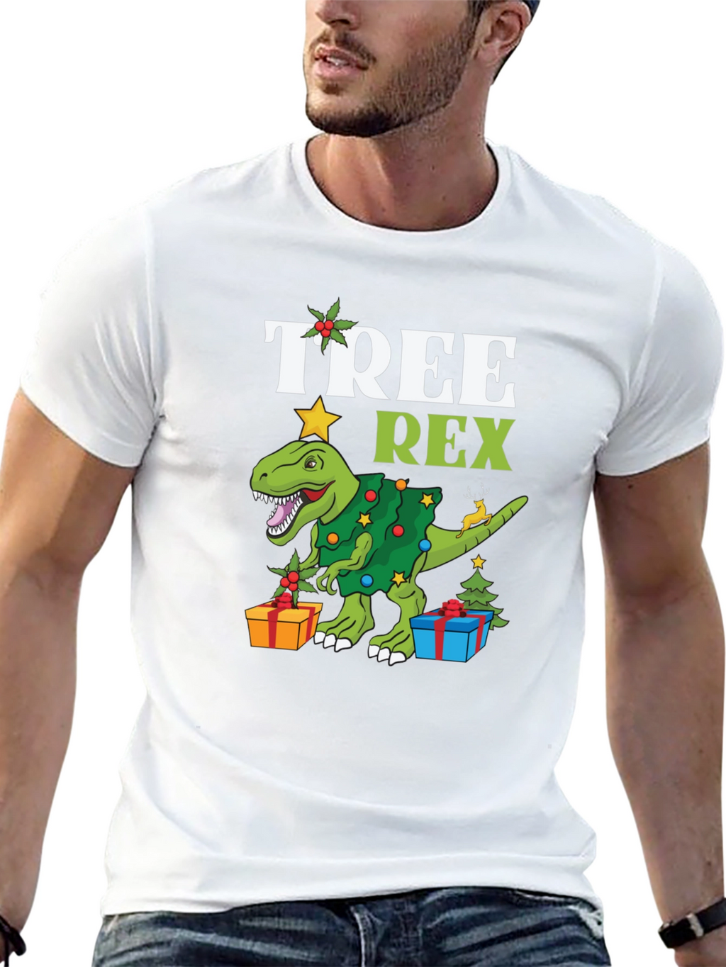 Christmas Tree Rex T-Shirt