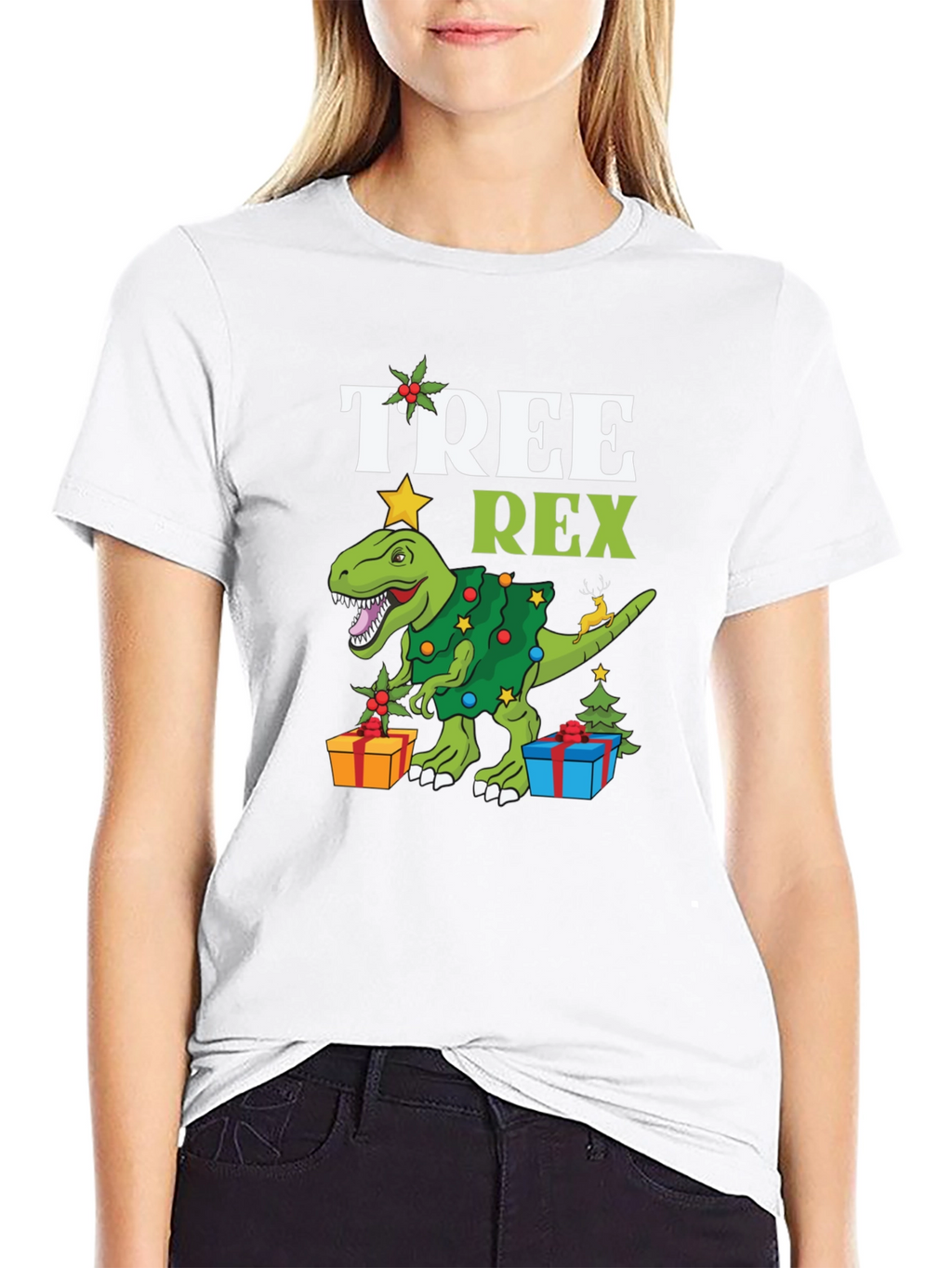 Christmas Tree Rex T-Shirt
