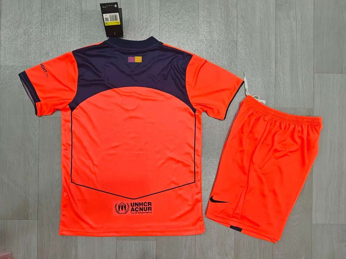 KIDS FC Barcelona  Third Mini Kit