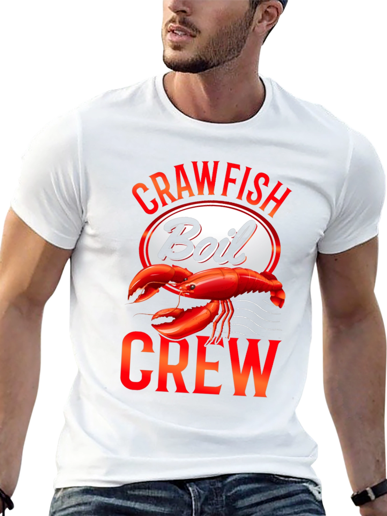 Crawfish Boil Crew T-Shirt | Seafood Tee