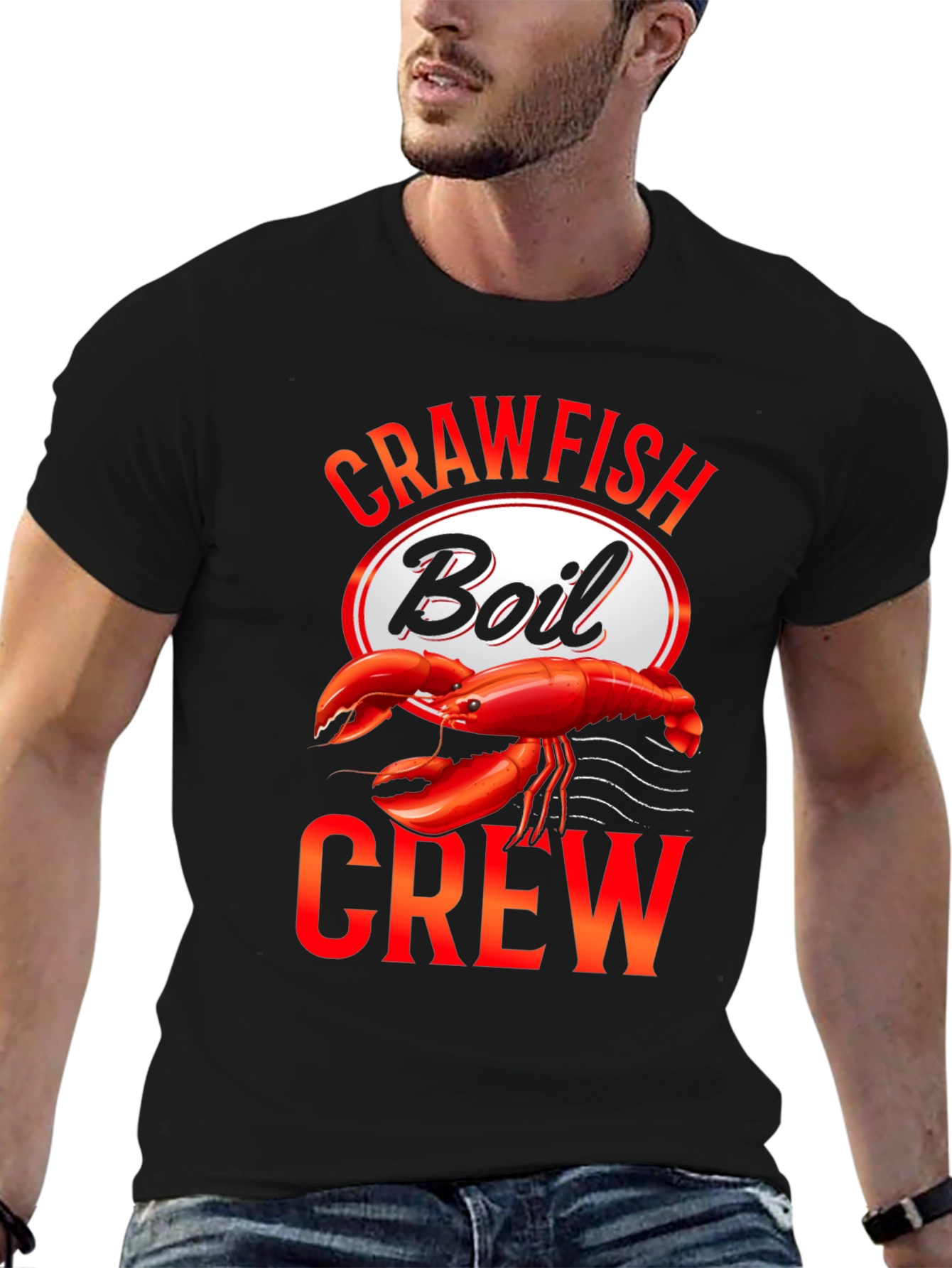 Crawfish Boil Crew T-Shirt | Seafood Tee