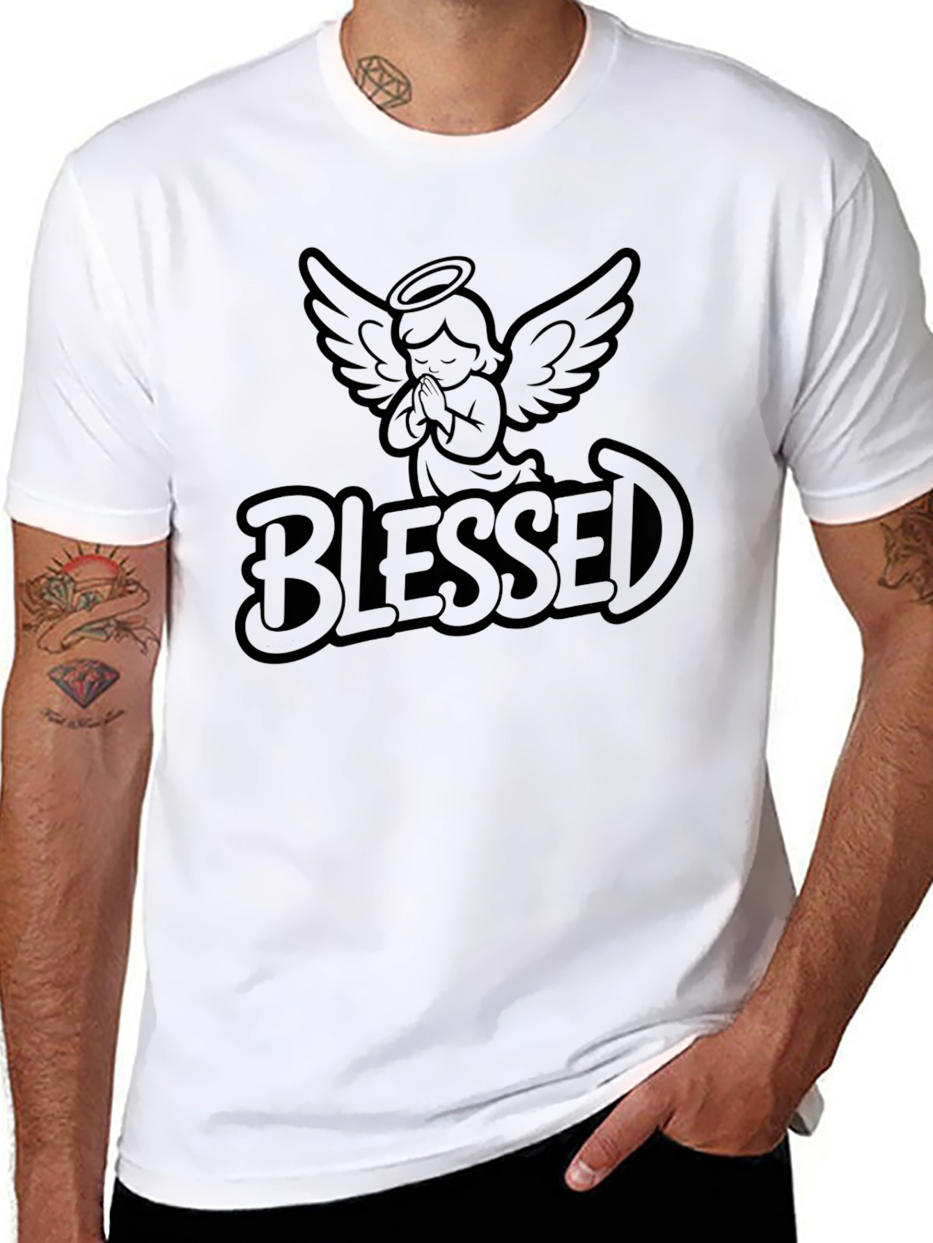 Blessed Angel Graphic Tee
