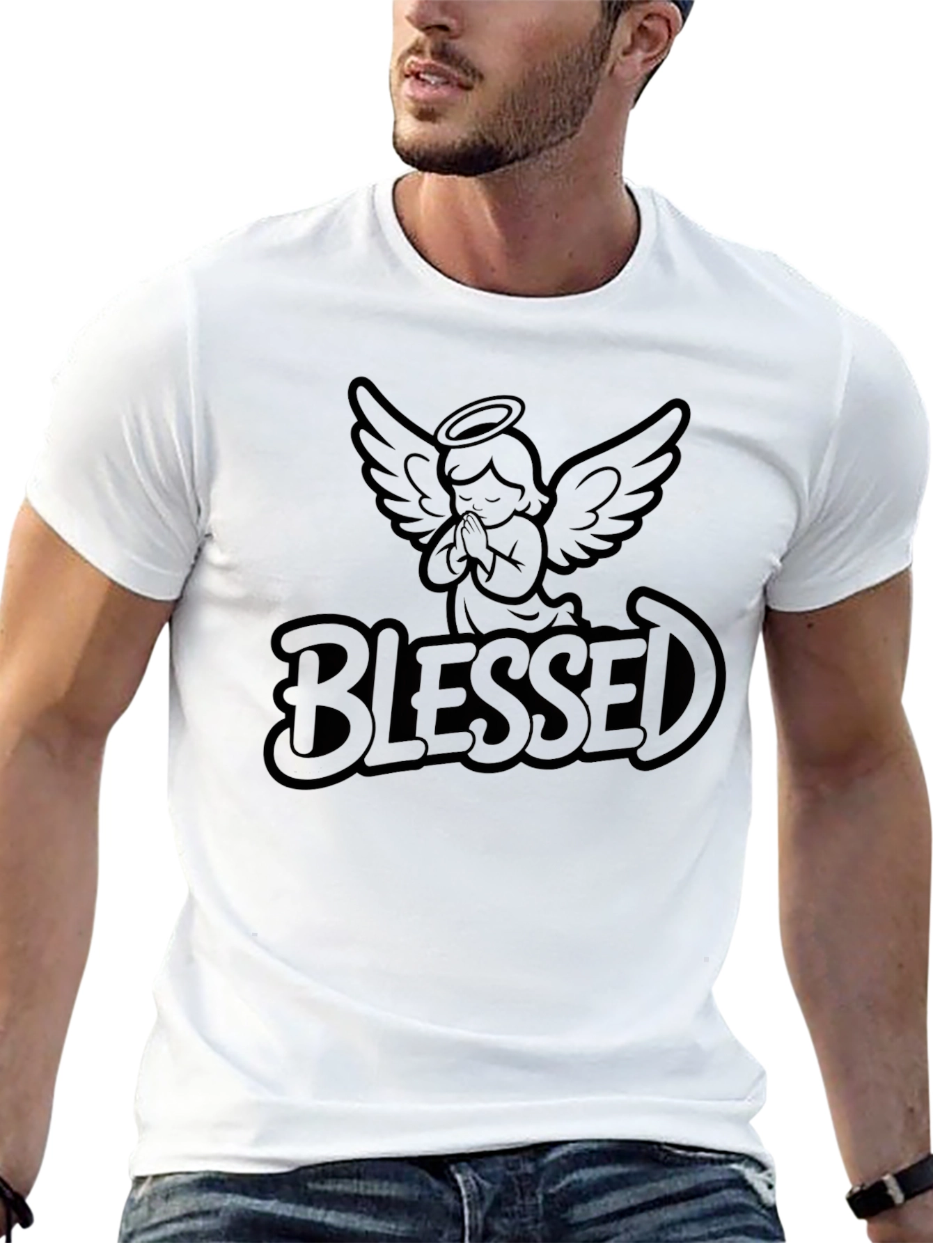 Blessed Angel Graphic Tee