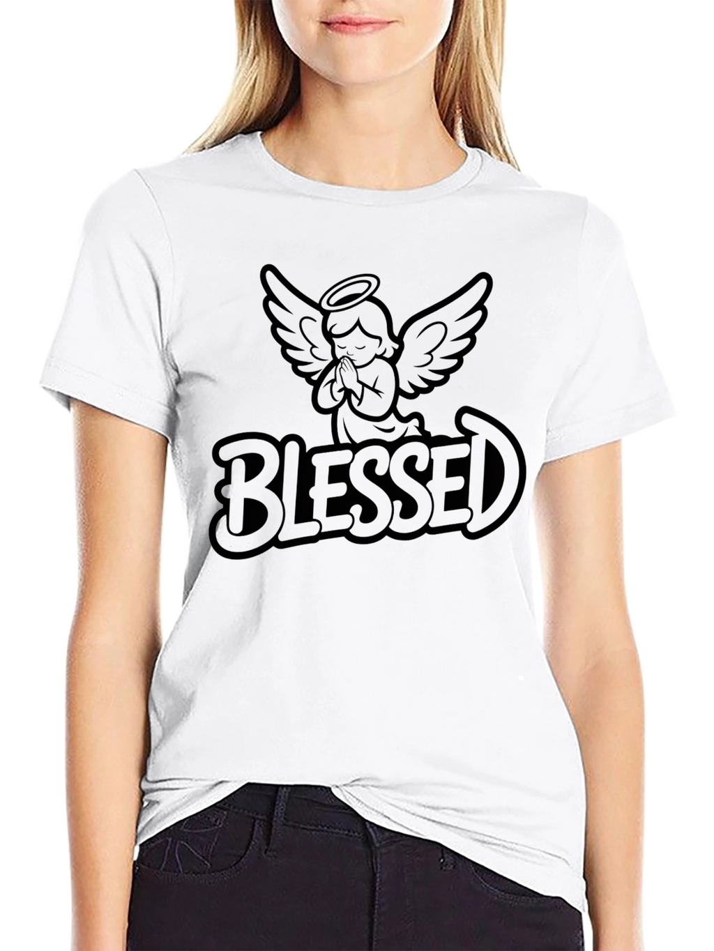 Blessed Angel Graphic Tee