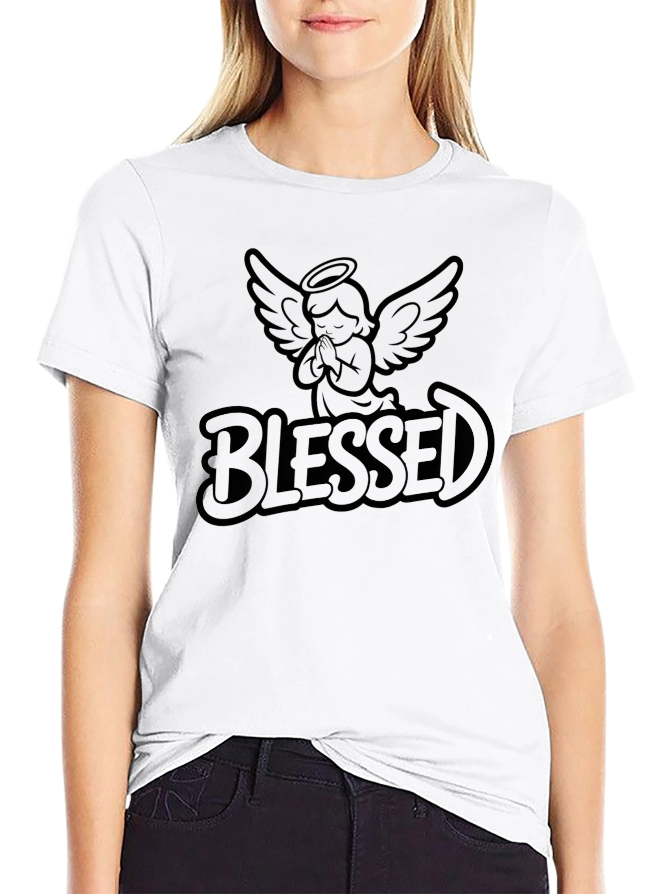 Blessed Angel Graphic Tee