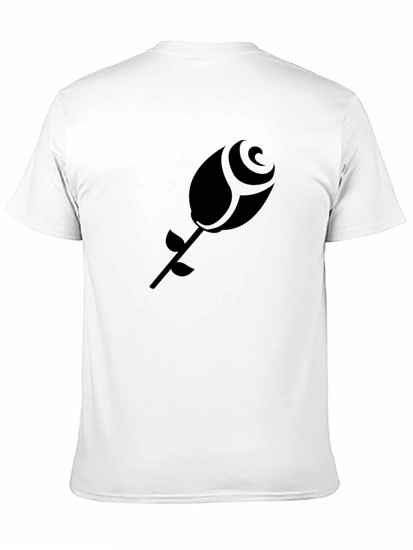 Black Rose Graphic Tee - Modern Casual Style