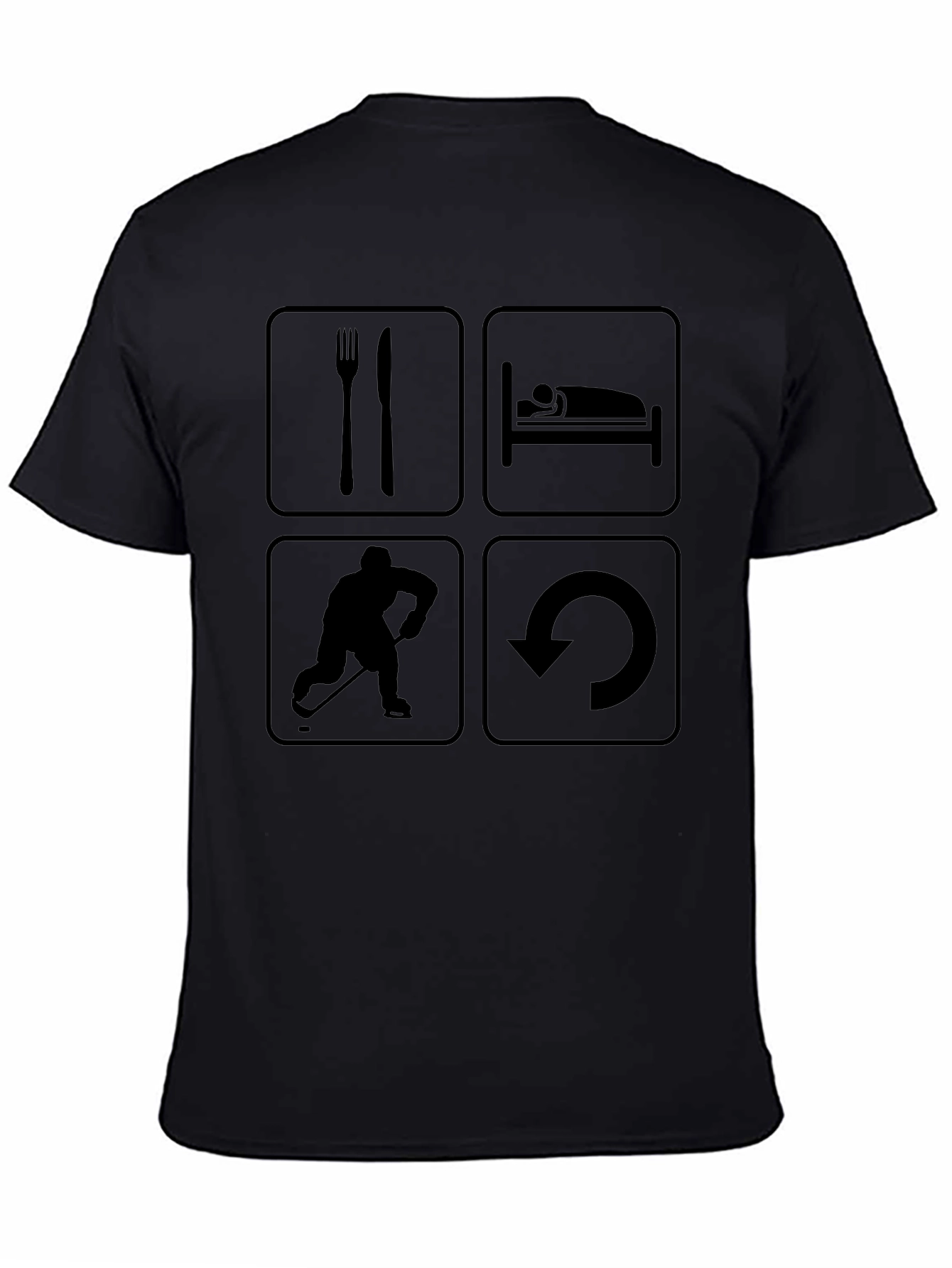Eat Sleep Hockey Repeat T-Shirt