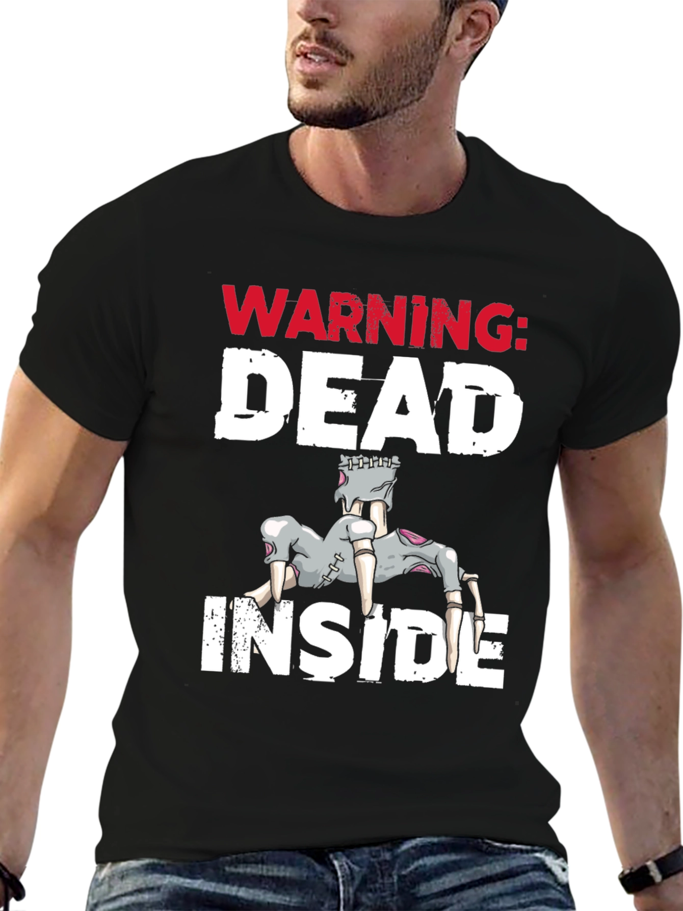 Warning Dead Inside Graphic Tee