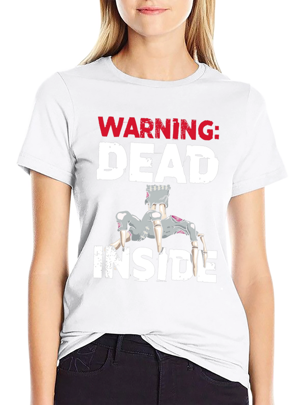 Warning Dead Inside Graphic Tee