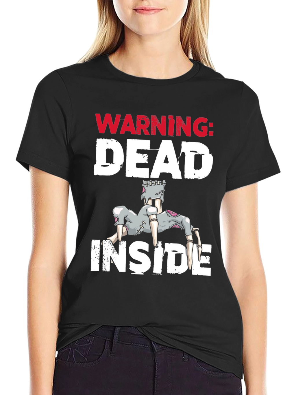 Warning Dead Inside Graphic Tee