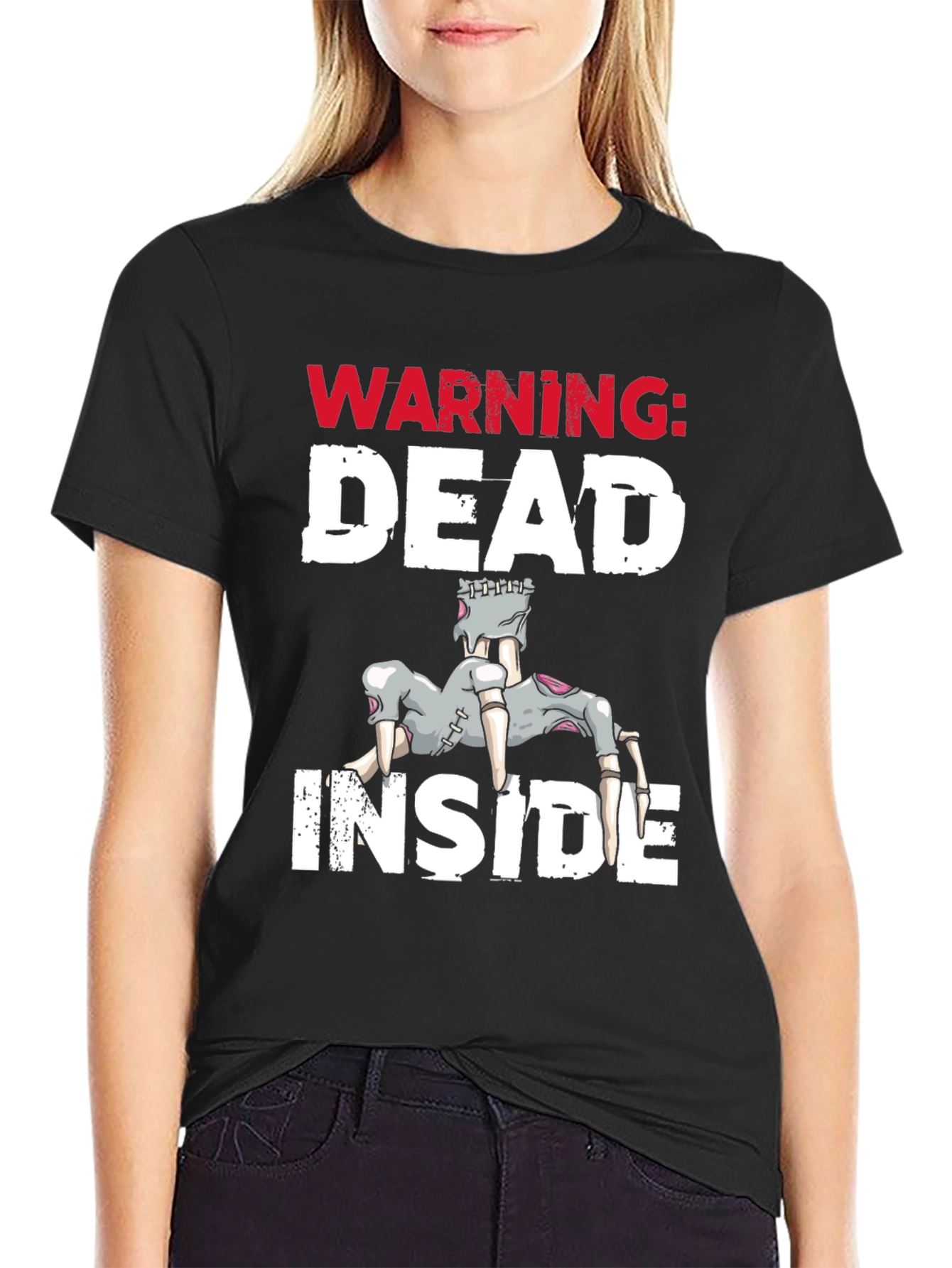 Warning Dead Inside Graphic Tee