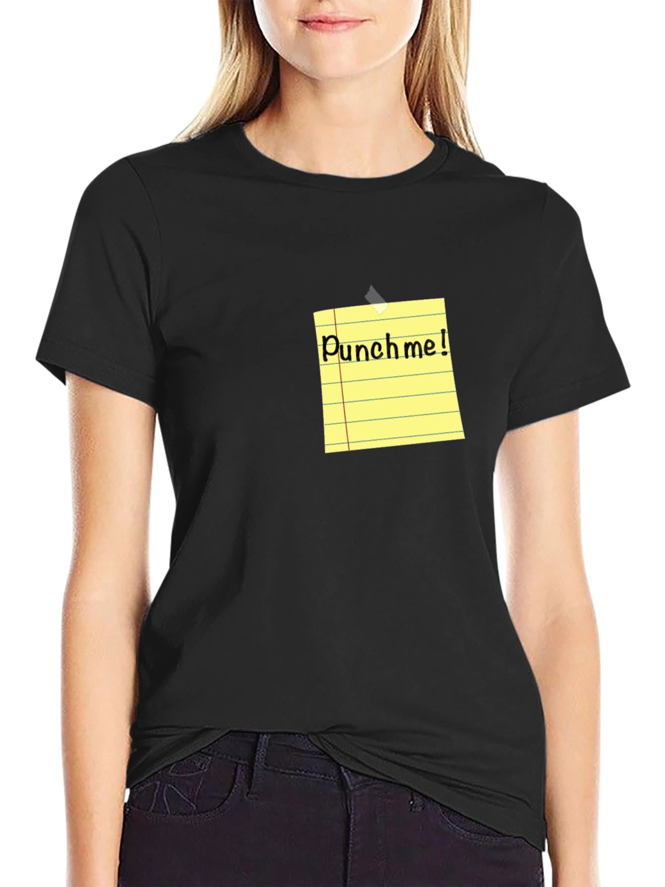 Punch Me! Novelty Graphic T-Shirt - Funny & Bold