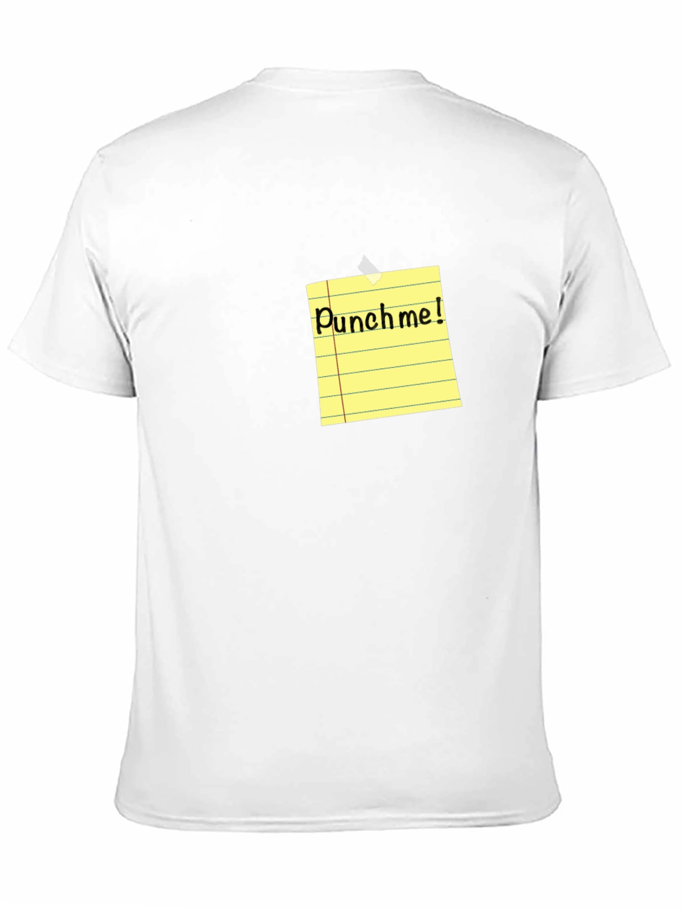 Punch Me! Novelty Graphic T-Shirt - Funny & Bold