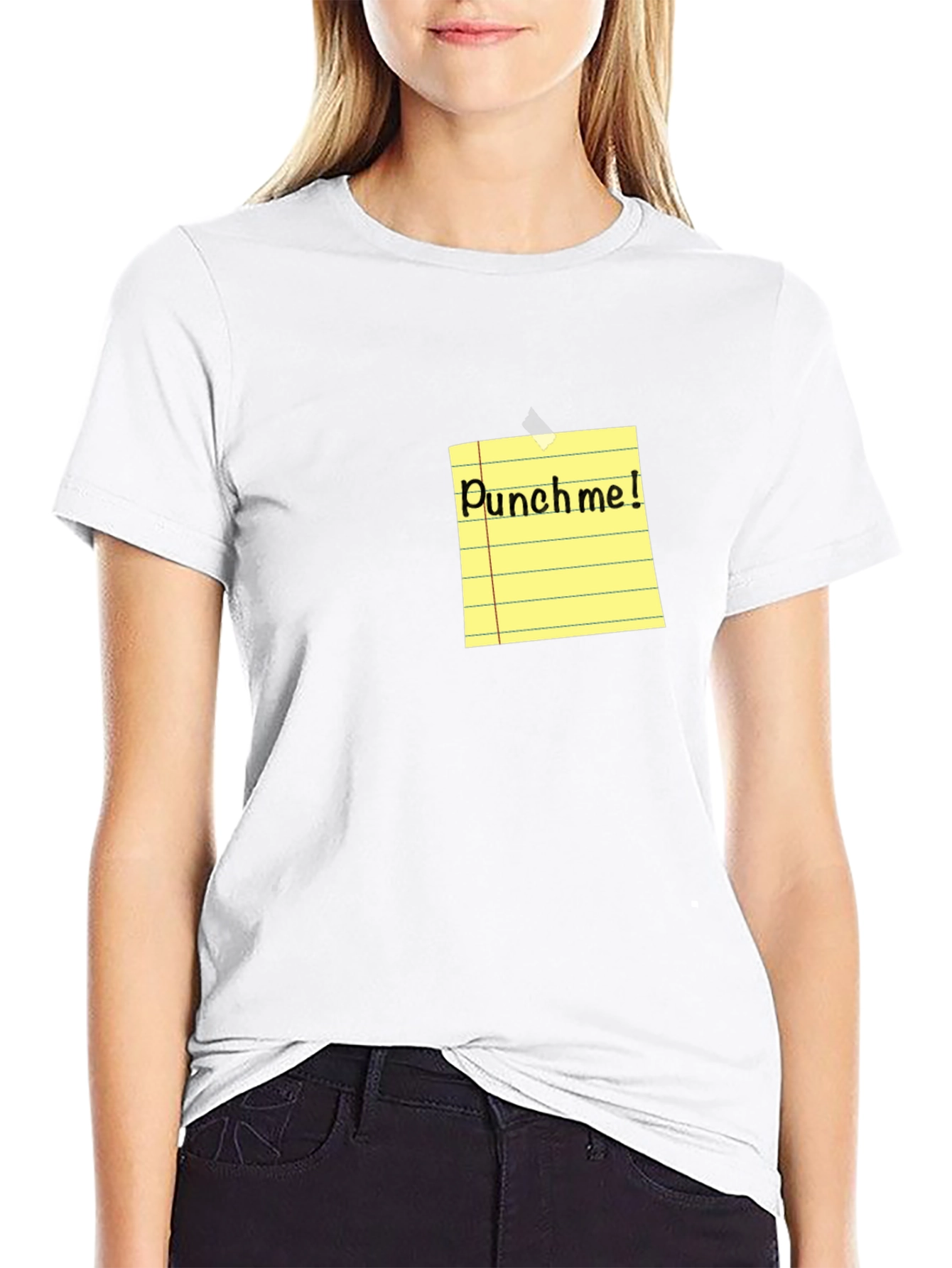 Punch Me! Novelty Graphic T-Shirt - Funny & Bold