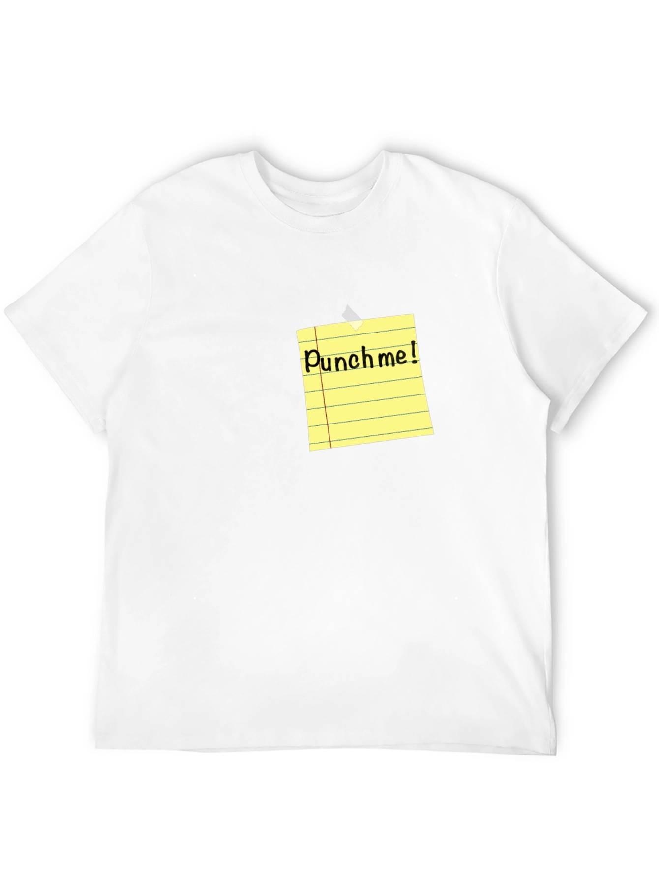 Punch Me! Novelty Graphic T-Shirt - Funny & Bold