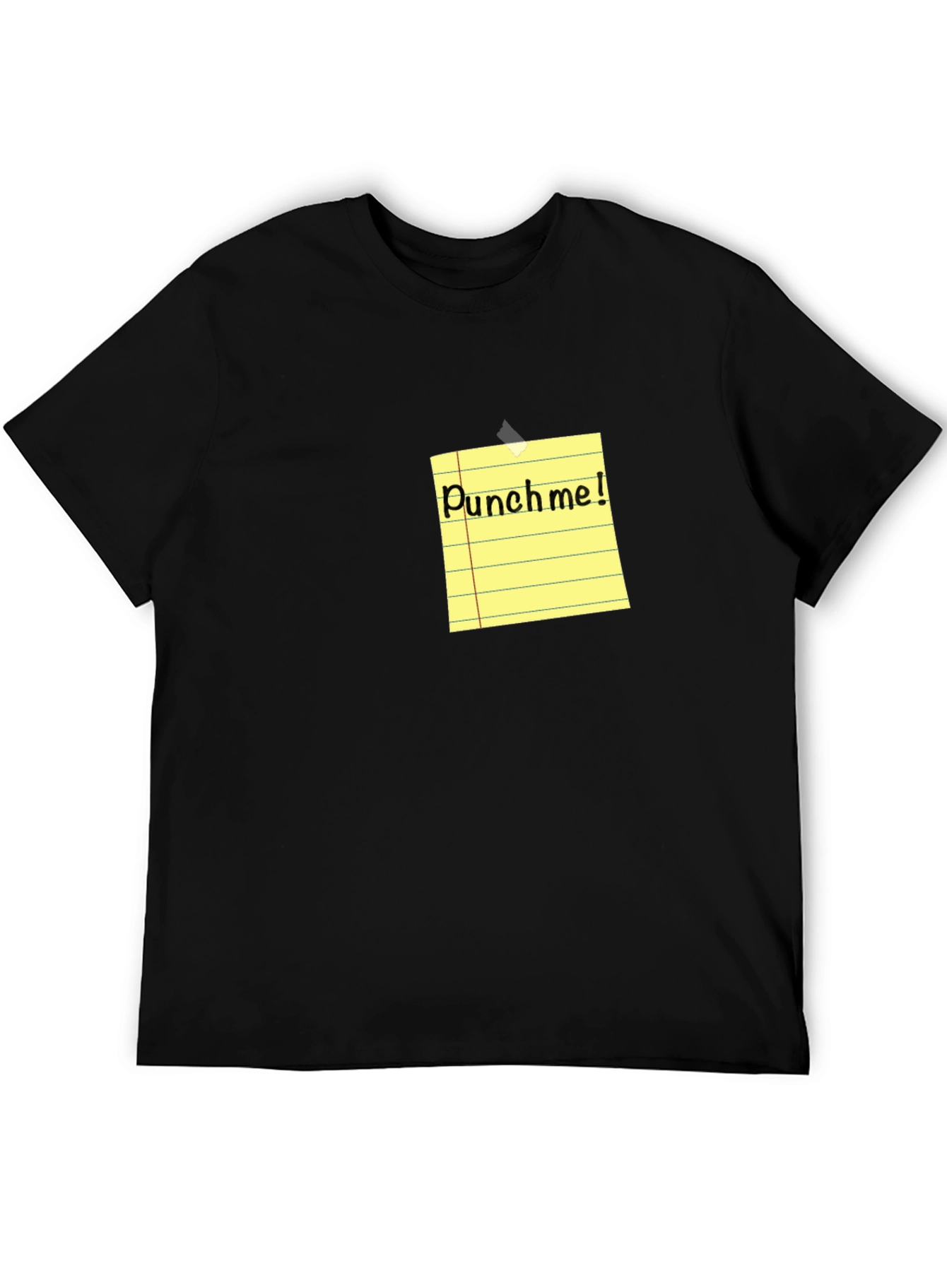 Punch Me! Novelty Graphic T-Shirt - Funny & Bold