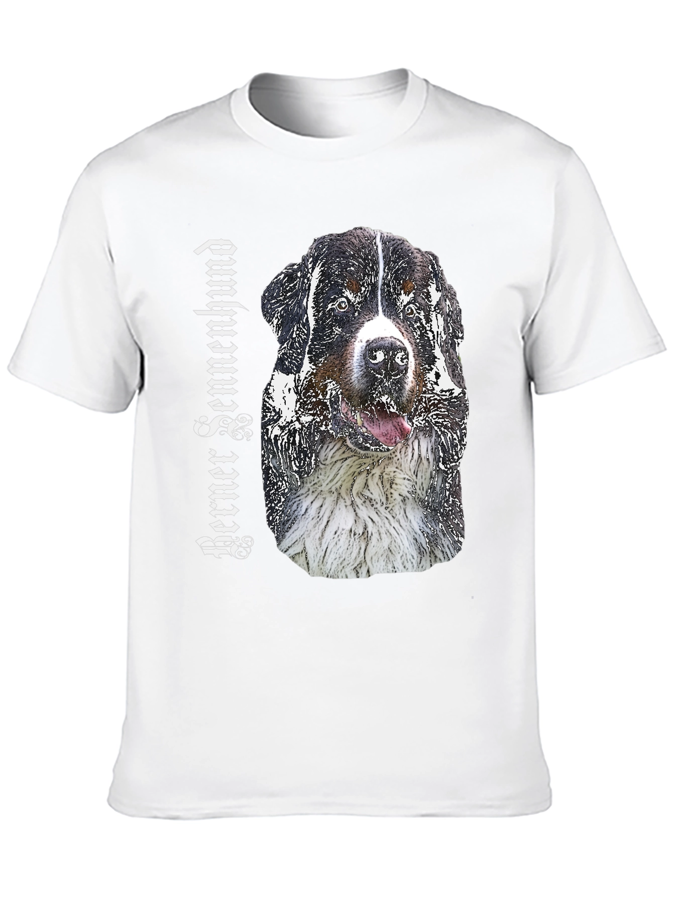 Berner Sennenhund Dog Breed T-Shirt Black
