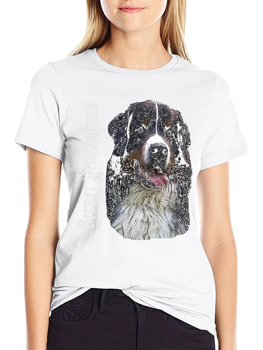 Berner Sennenhund Dog Breed T-Shirt Black