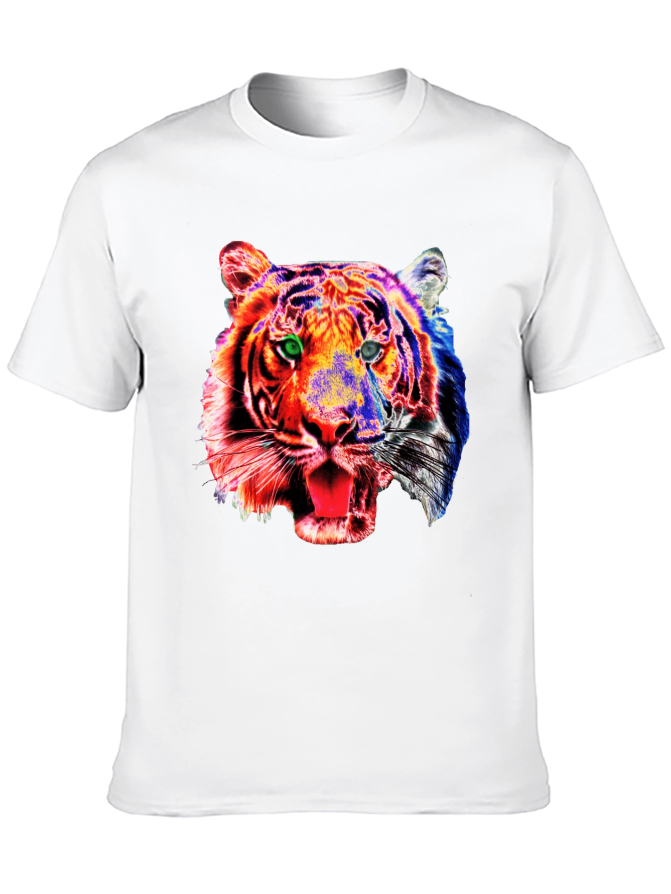 Bold Tiger Graphic Tee - Modern Style