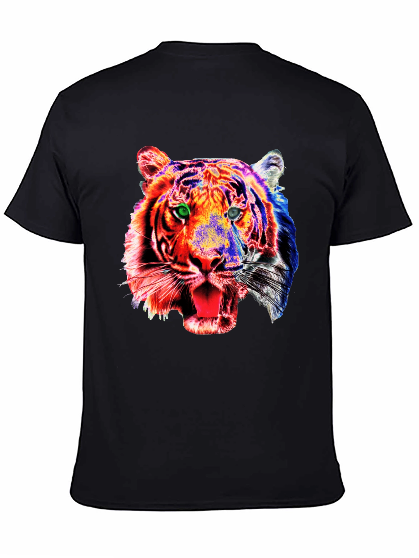 Bold Tiger Graphic Tee - Modern Style