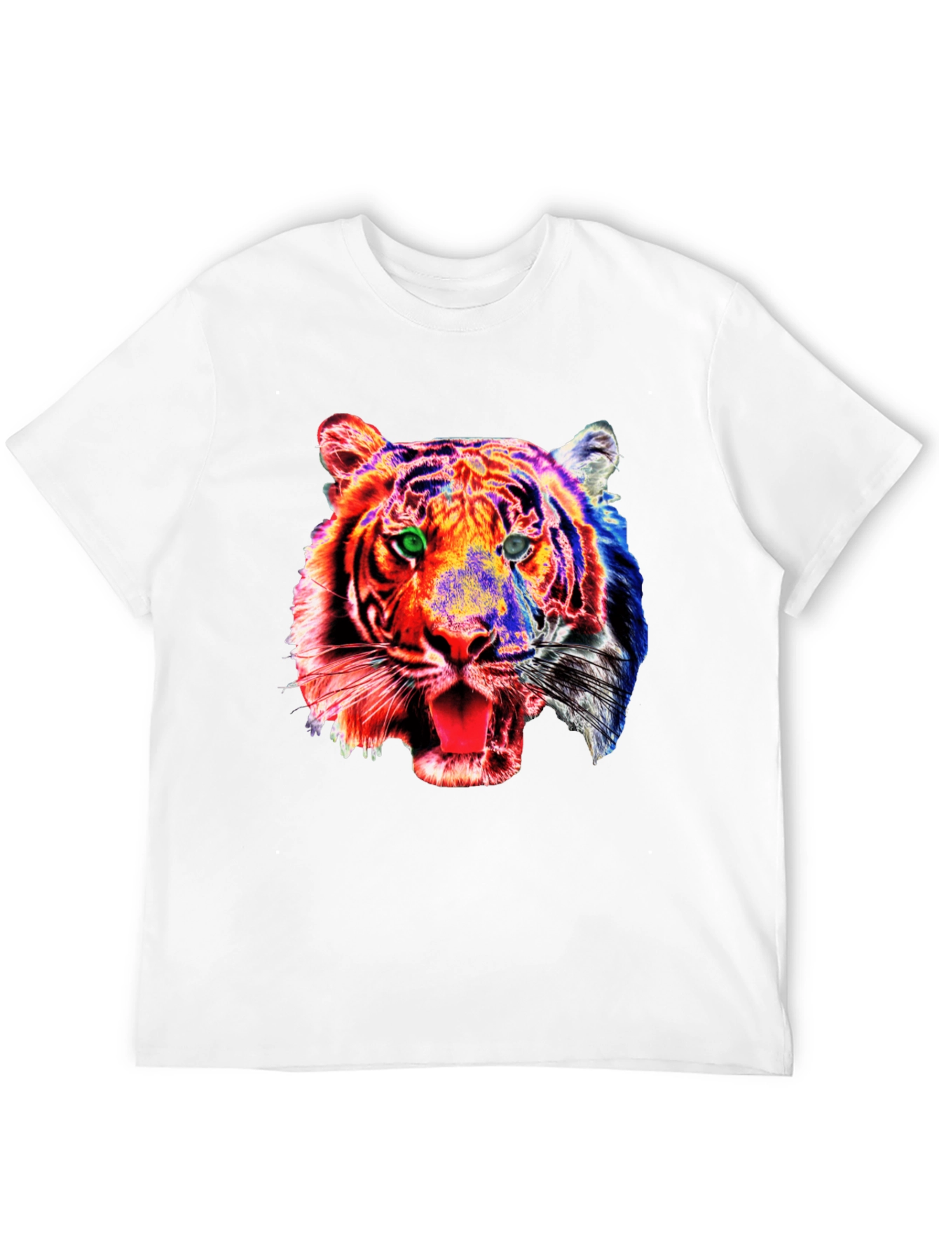 Bold Tiger Graphic Tee - Modern Style