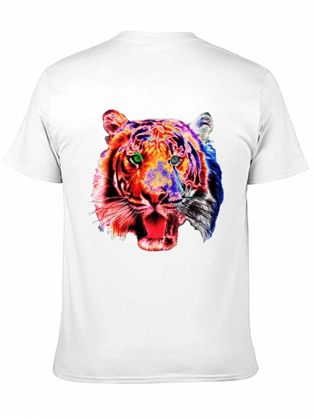 Bold Tiger Graphic Tee - Modern Style
