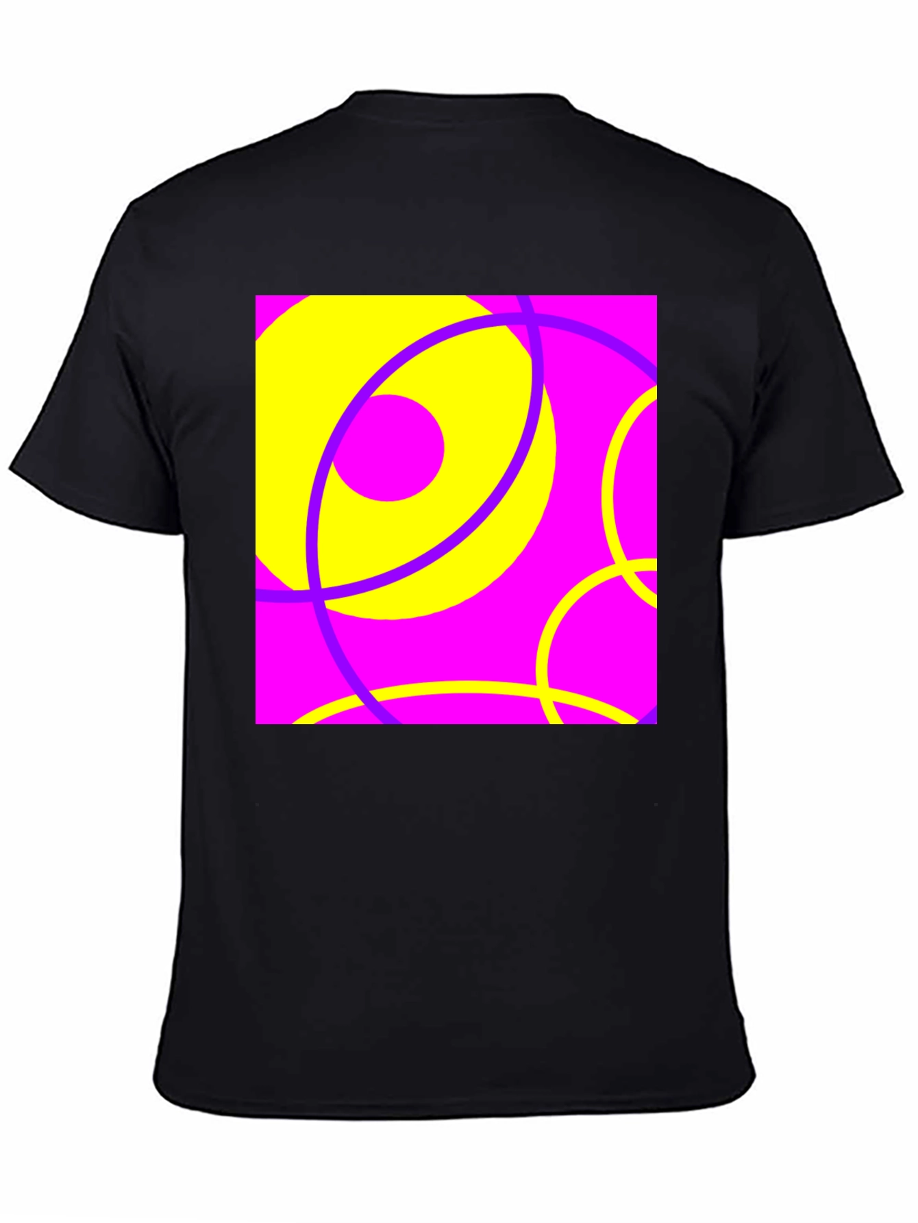 Abstract Circles Graphic Tee - Bold & Funky Design