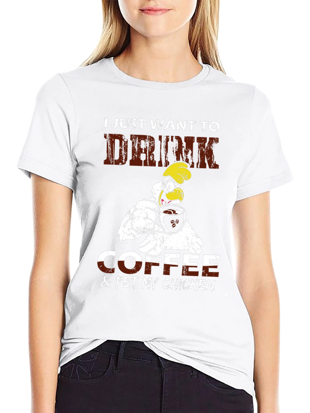 Coffee & Chicken Graphic Tee