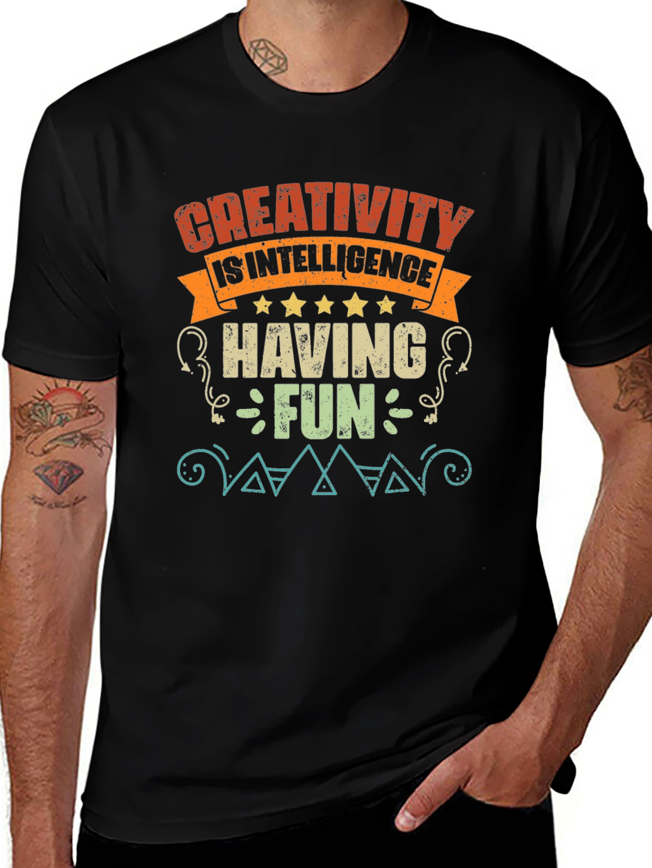 Creativity is Intelligence Having Fun T-Shirt