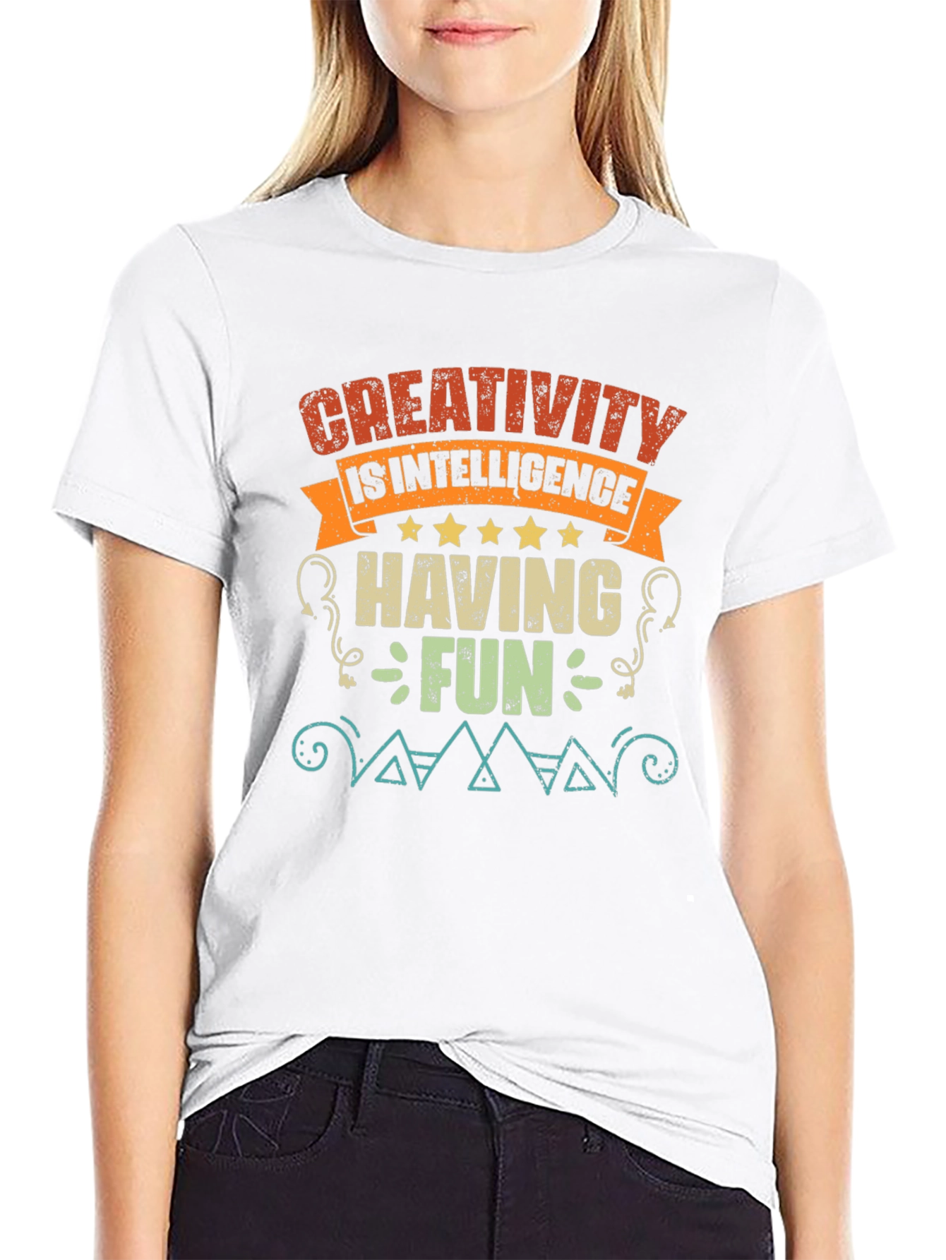 Creativity is Intelligence Having Fun T-Shirt