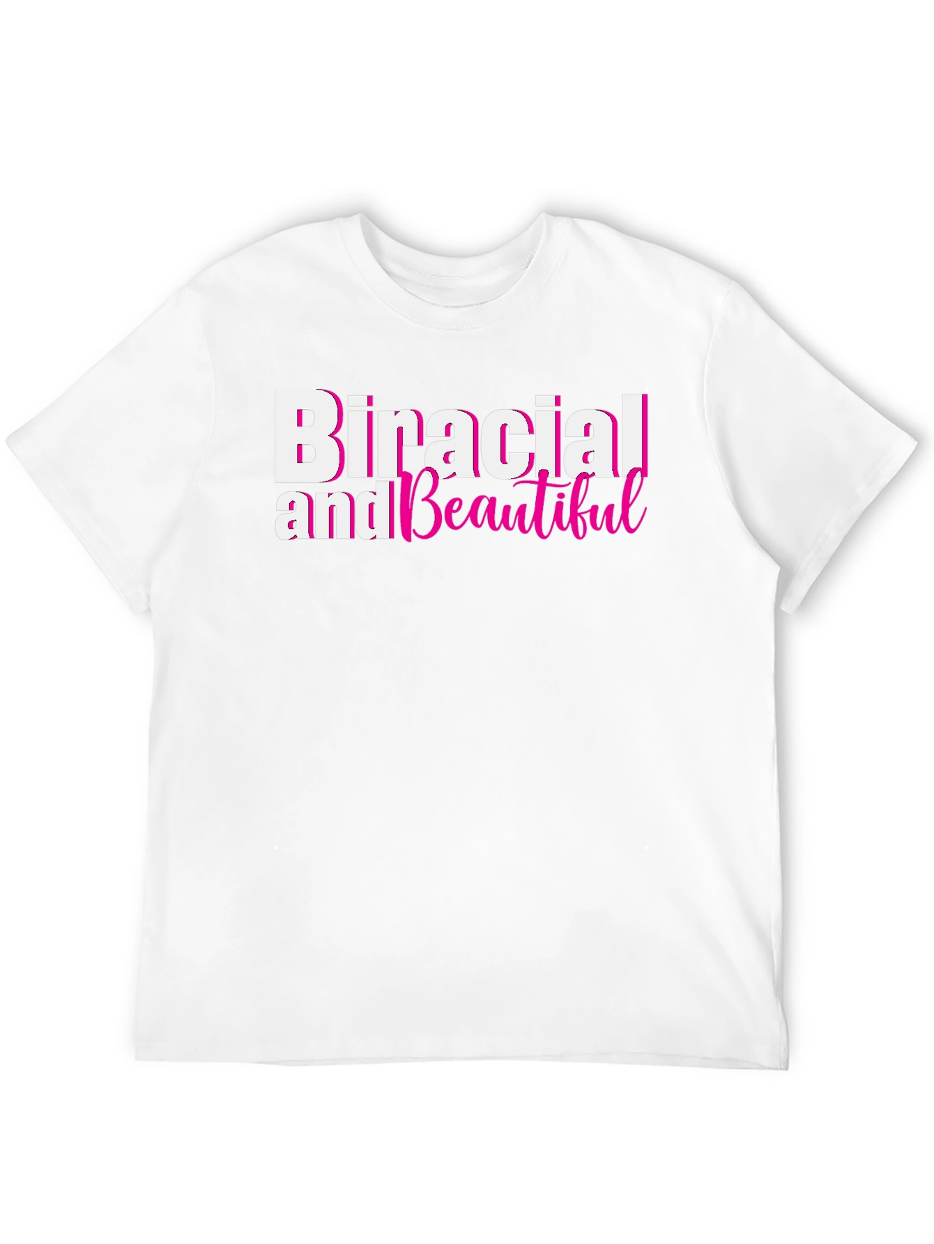 Biracial and Beautiful Black T-Shirt