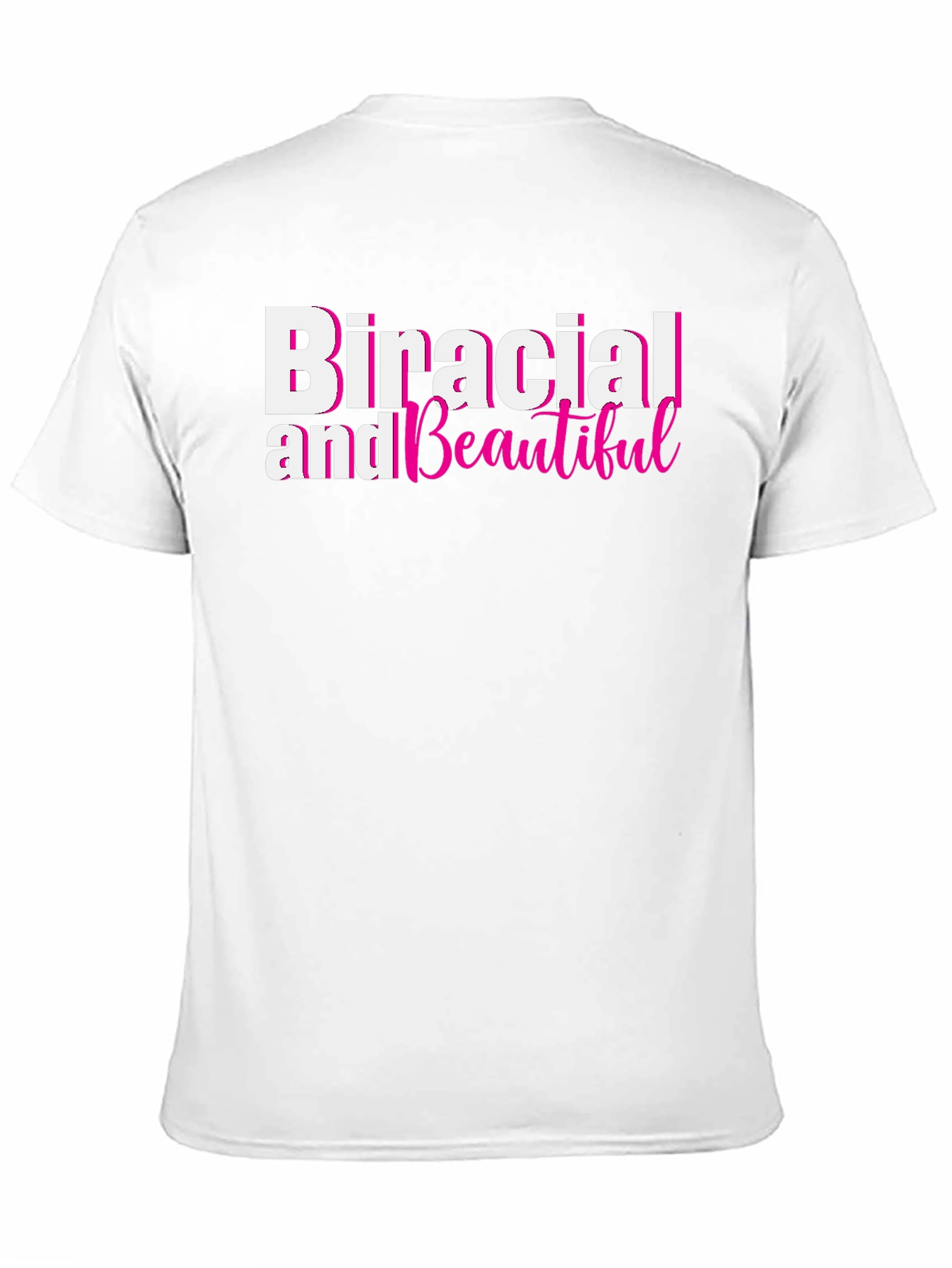 Biracial and Beautiful Black T-Shirt