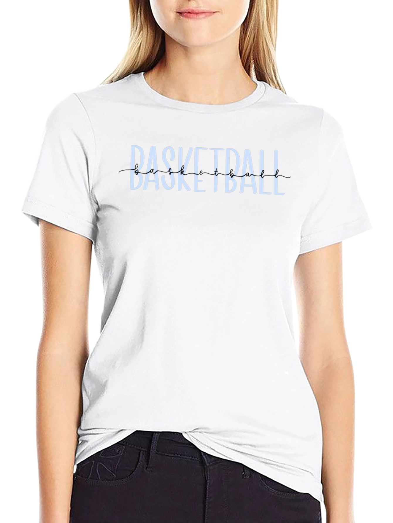 Basketball Graphic Tee - Soft Cotton Blend